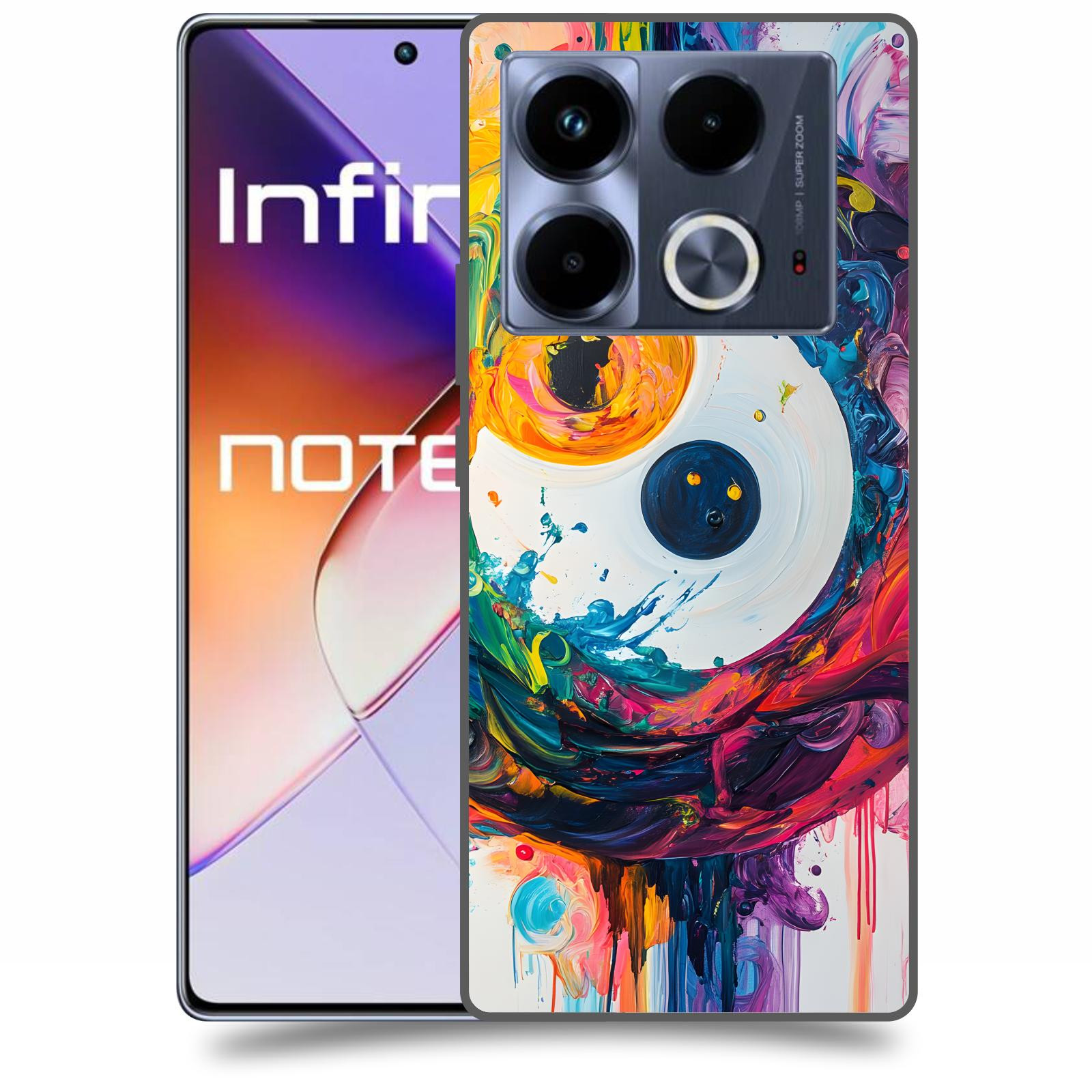 ACOVER Kryt na mobil Infinix Note 40 - Jin Jang