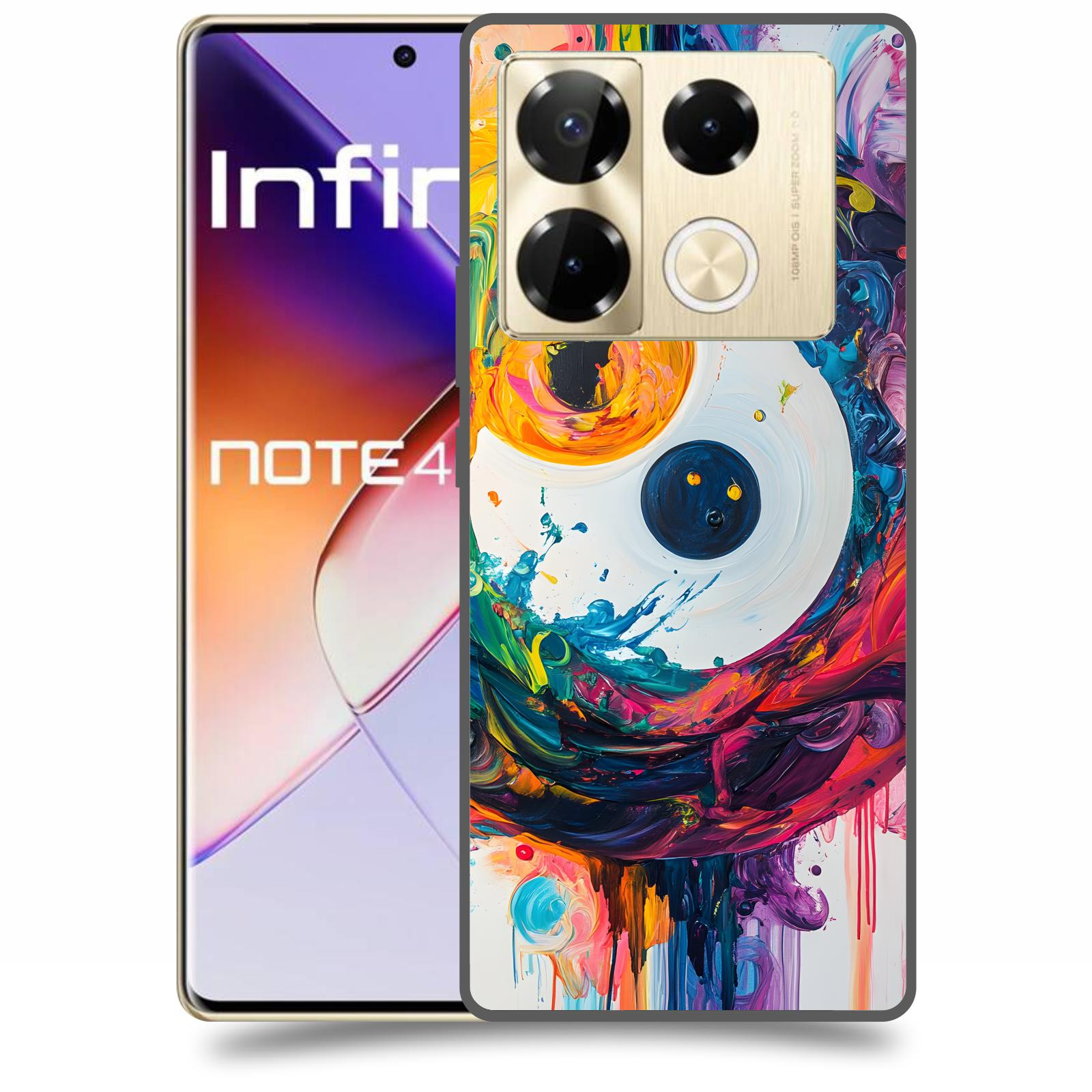ACOVER Kryt na mobil Infinix Note 40 PRO - Jin Jang