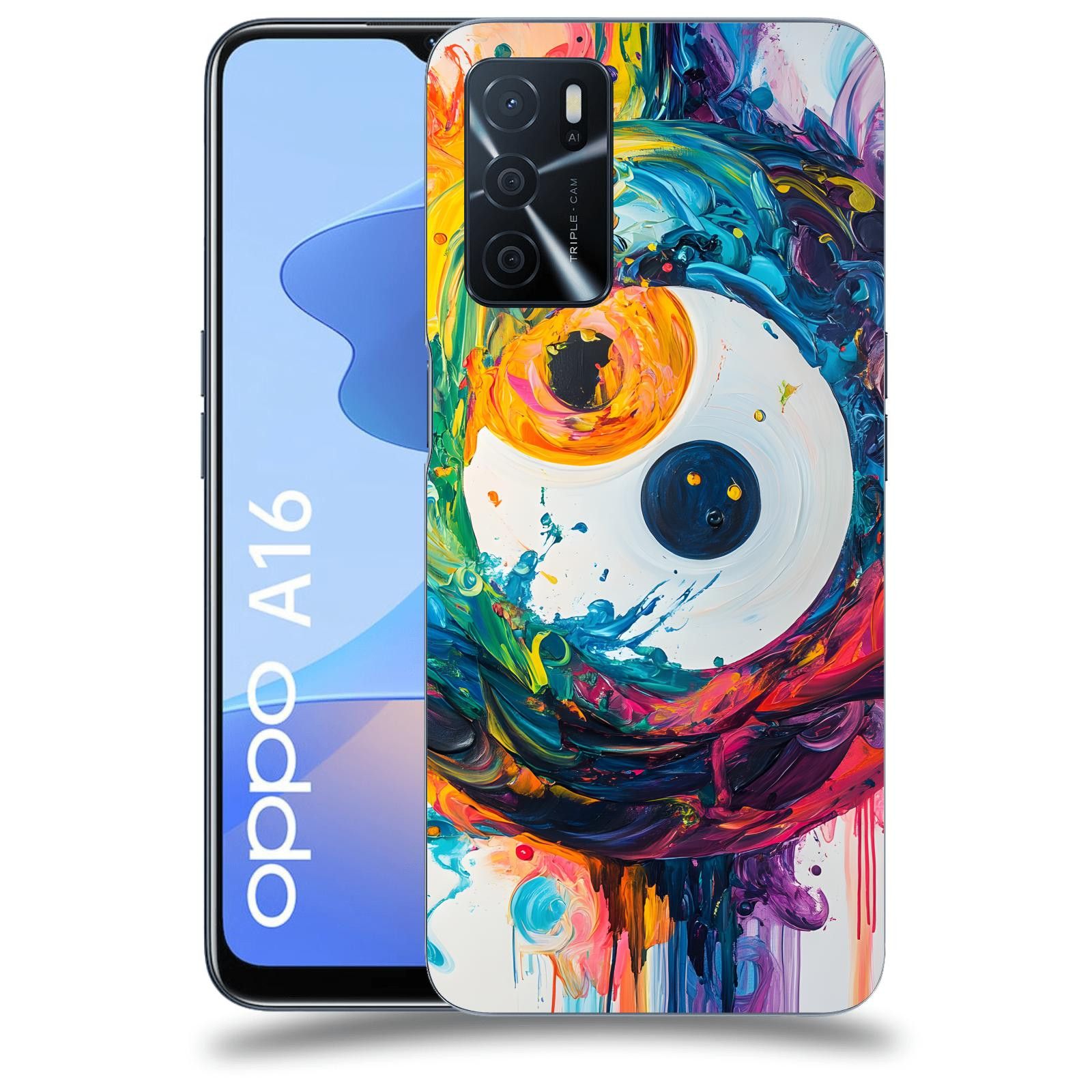ACOVER Kryt na mobil OPPO A16 - Jin Jang