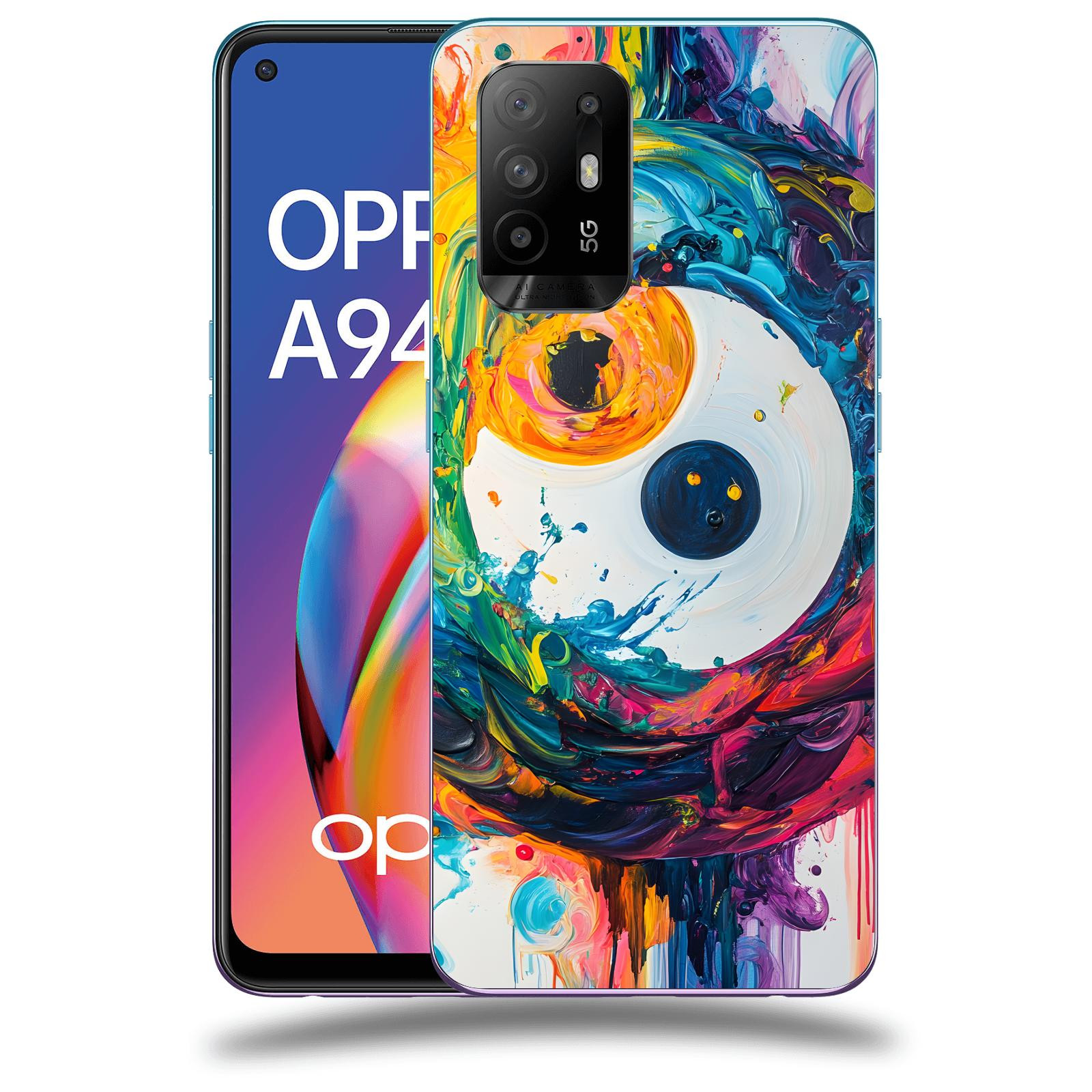 ACOVER Kryt na mobil OPPO A94 5G - Jin Jang