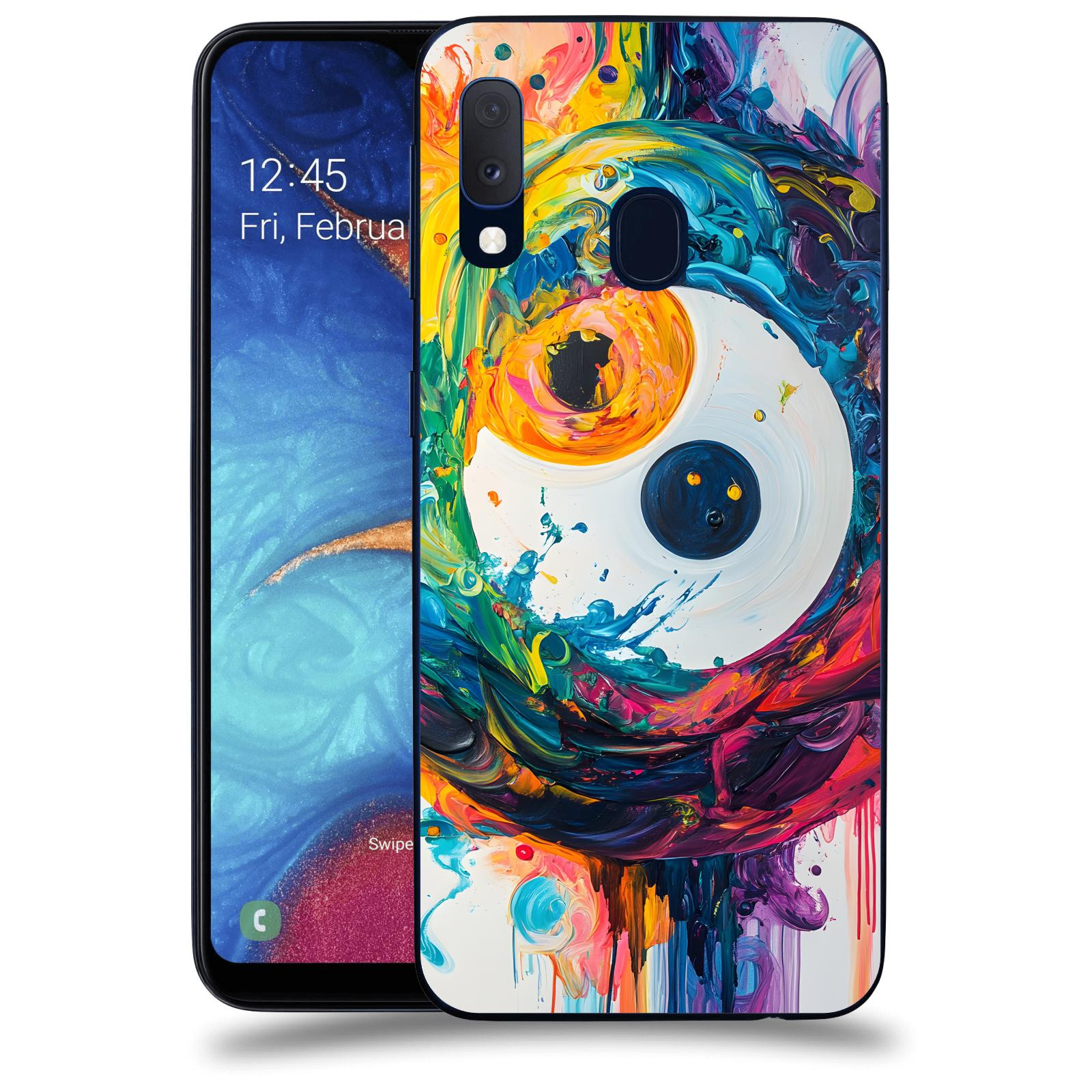 ACOVER Kryt na mobil Samsung Galaxy A20e A202F - Jin Jang