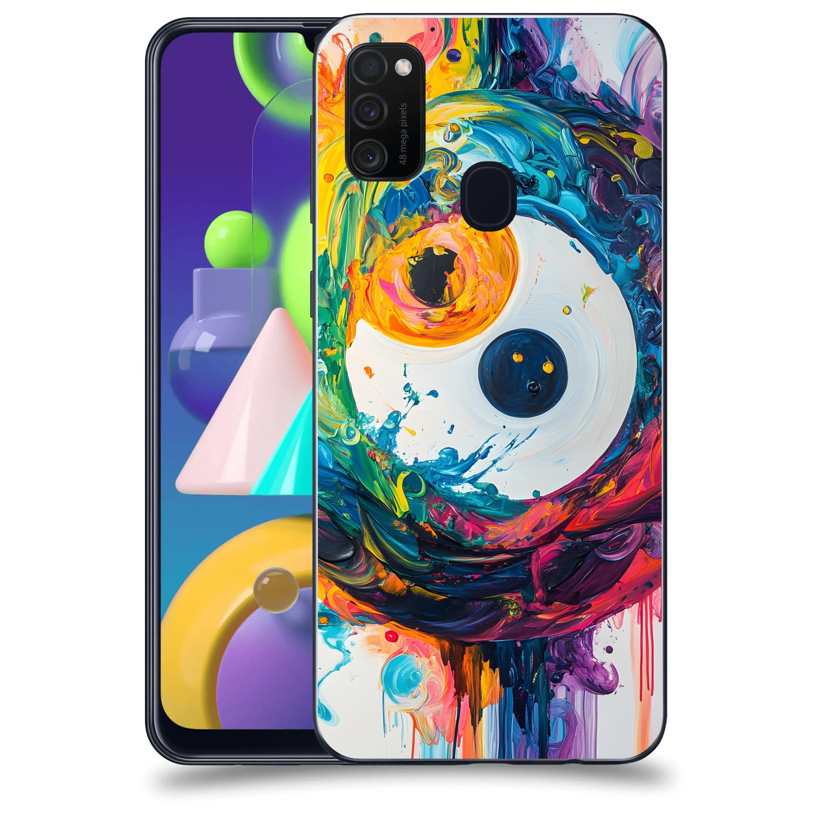 ACOVER Kryt na mobil Samsung Galaxy M21 M215F - Jin Jang