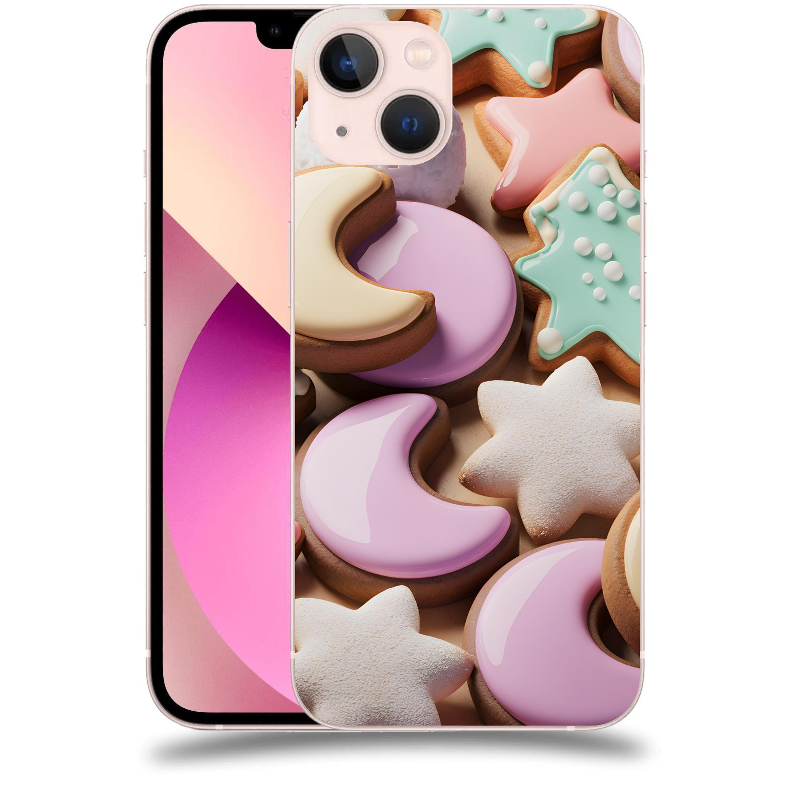 ACOVER Kryt na mobil Apple iPhone 13 - Vánoční cukroví