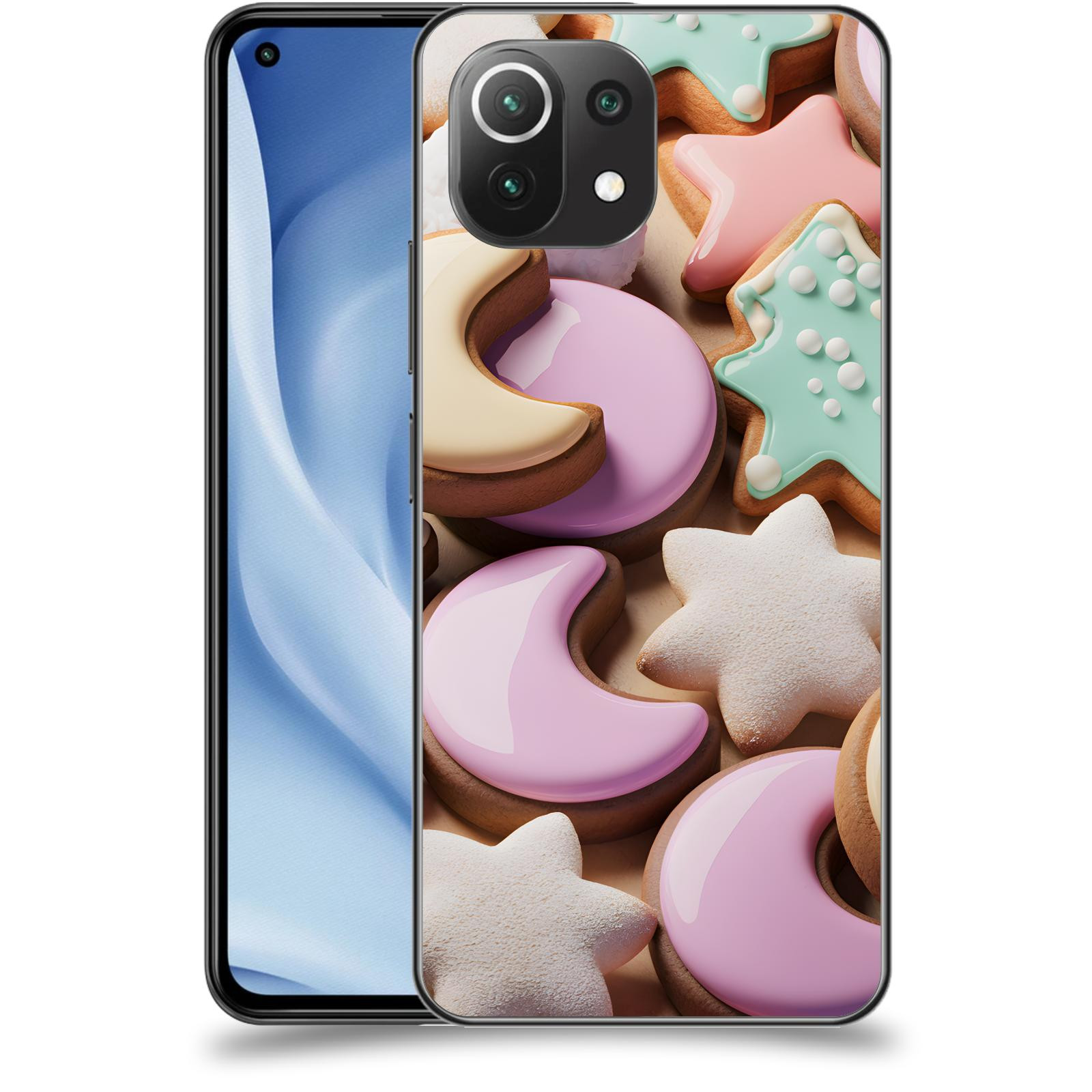 ACOVER Kryt na mobil Xiaomi Mi 11 Lite - Vánoční cukroví