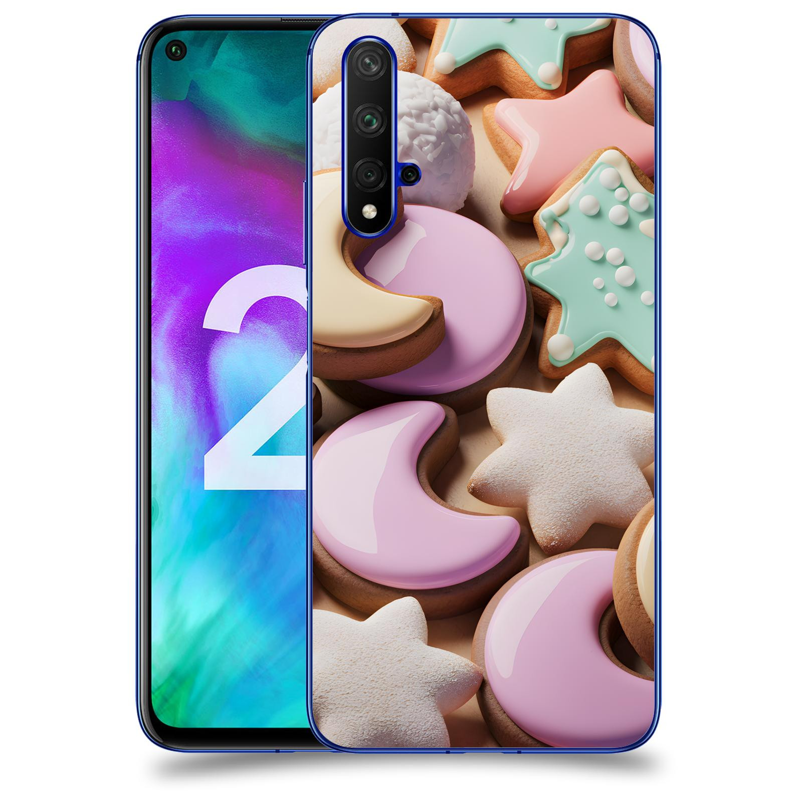 ACOVER Kryt na mobil Honor 20 - Vánoční cukroví