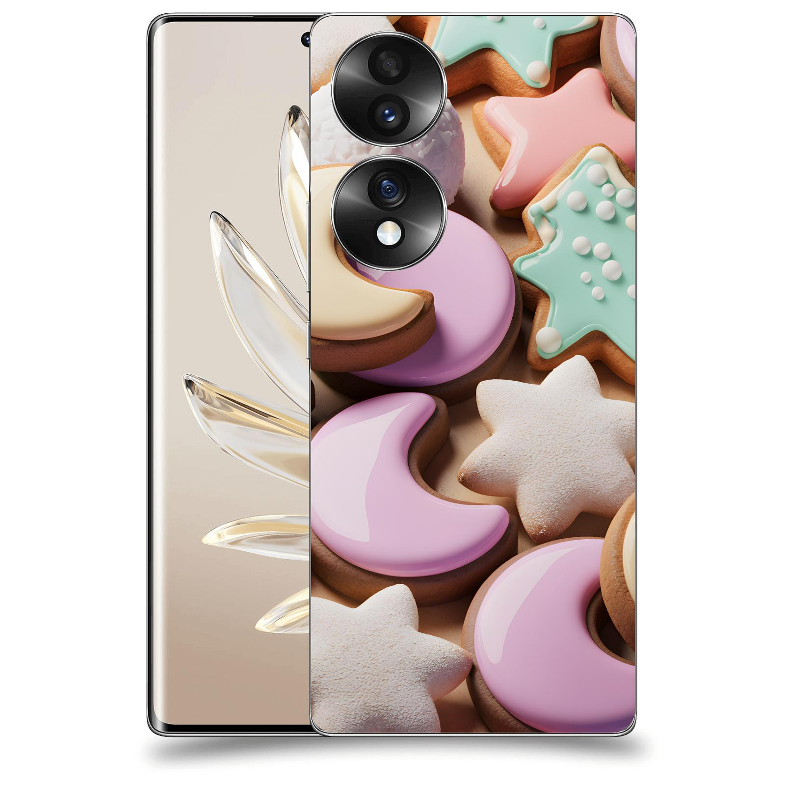 ACOVER Kryt na mobil Honor 70 - Vánoční cukroví