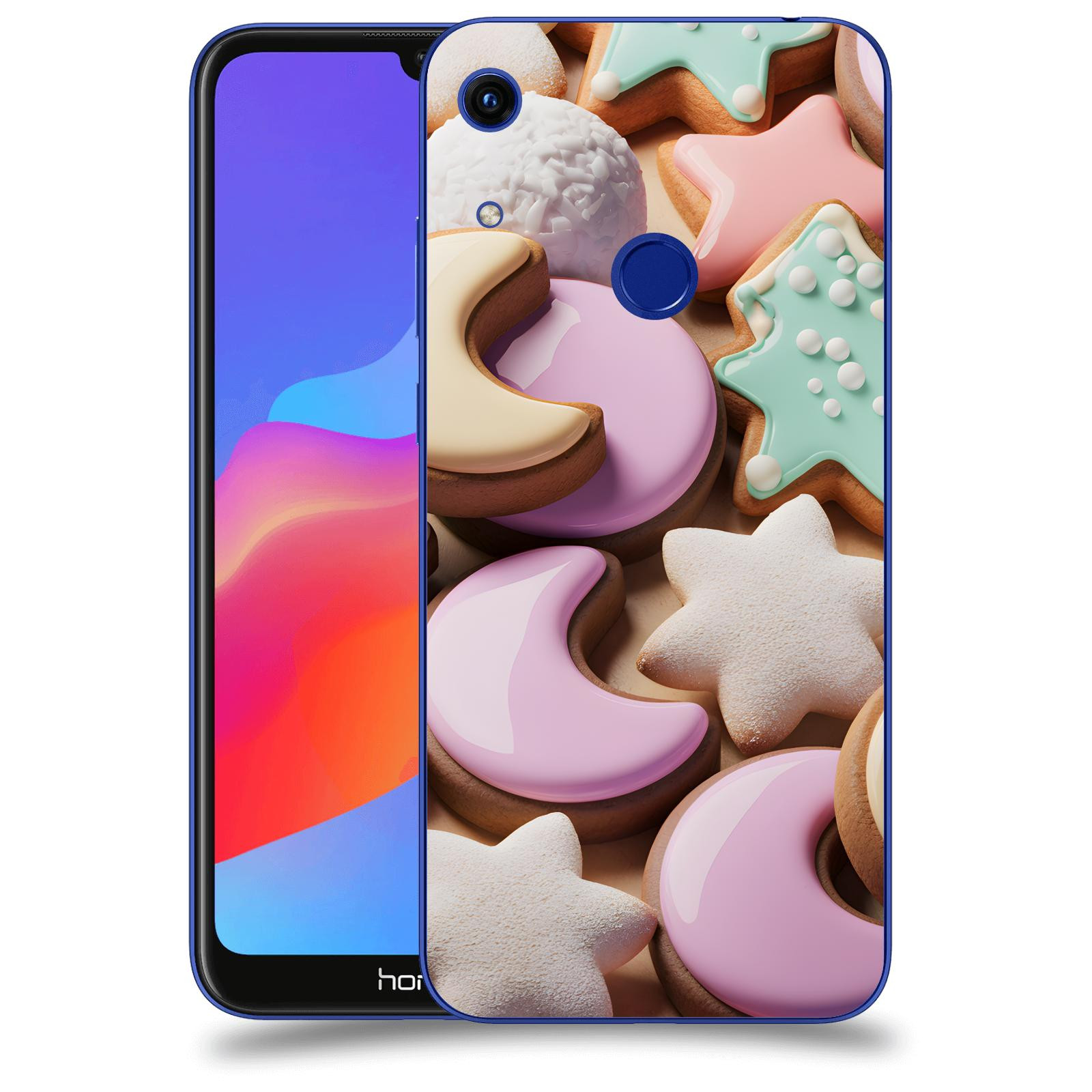 ACOVER Kryt na mobil Honor 8A - Vánoční cukroví