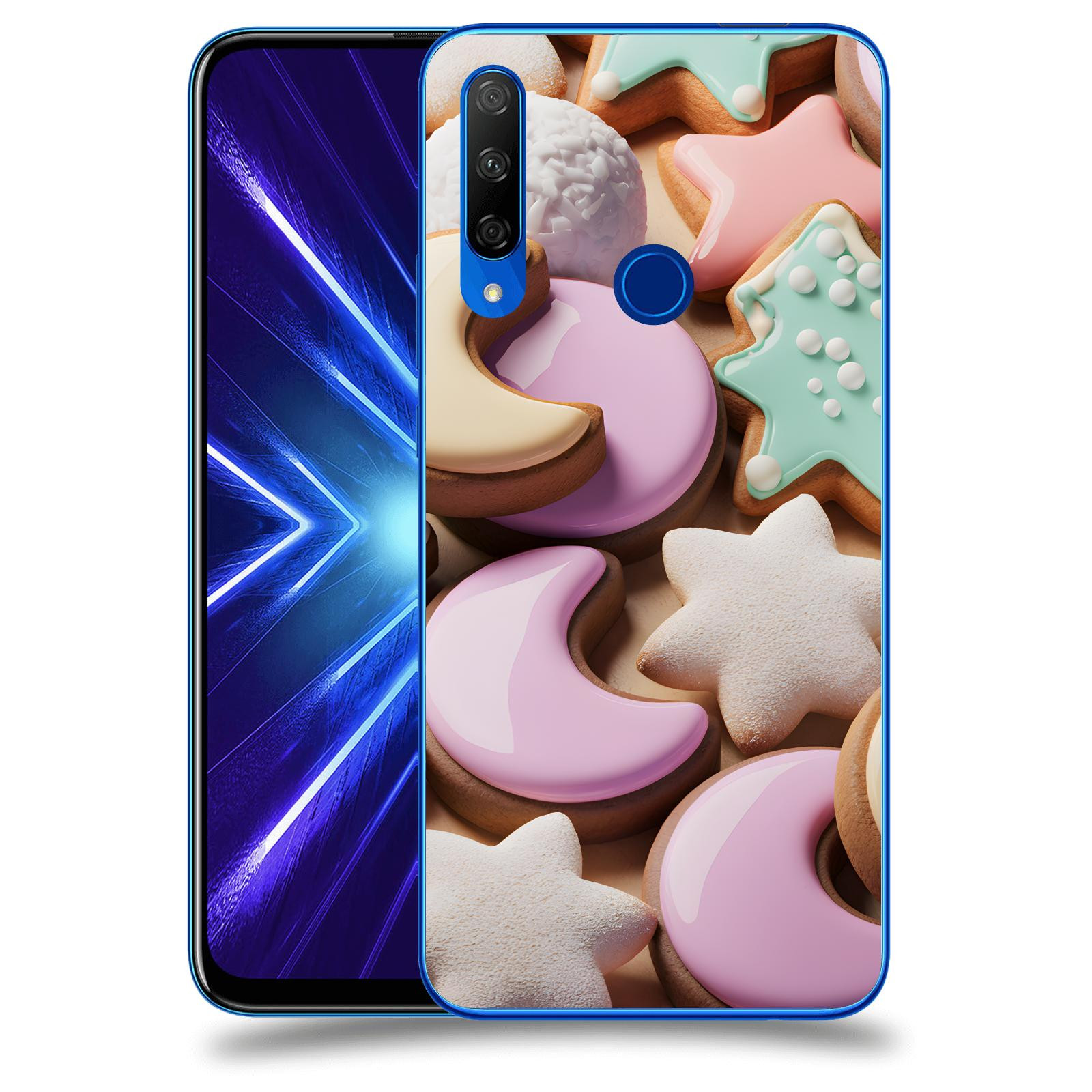 ACOVER Kryt na mobil Honor 9X - Vánoční cukroví
