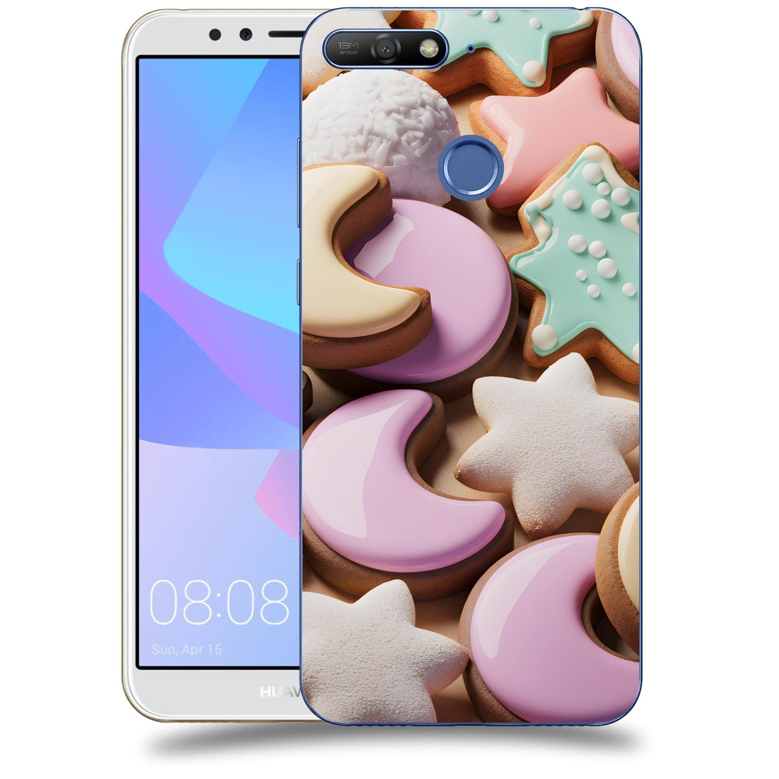 ACOVER Kryt na mobil Huawei Y6 Prime 2018 - Vánoční cukroví