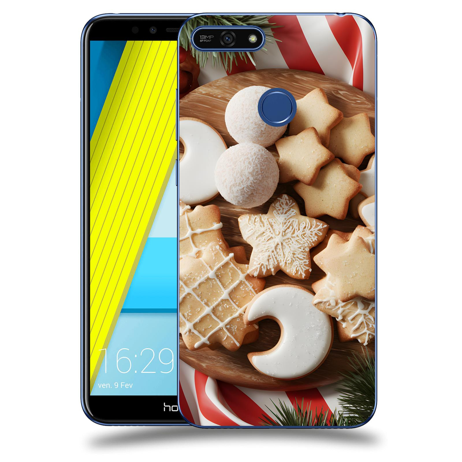 ACOVER Kryt na mobil Honor 7A - Vánoční cukroví 2