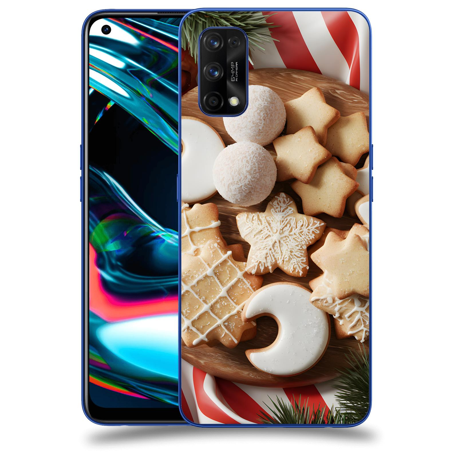 ACOVER Kryt na mobil Realme 7 Pro - Vánoční cukroví 2