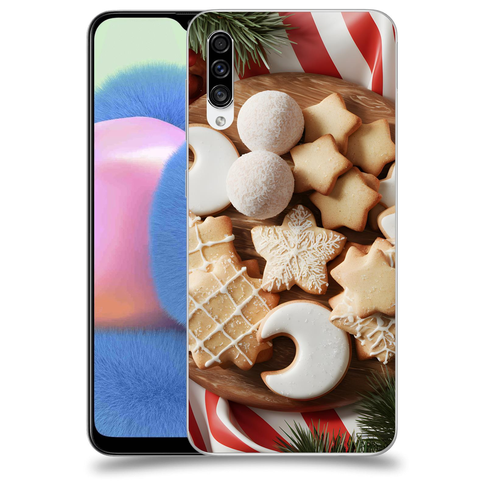 ACOVER Kryt na mobil Samsung Galaxy A30s A307F - Vánoční cukroví 2