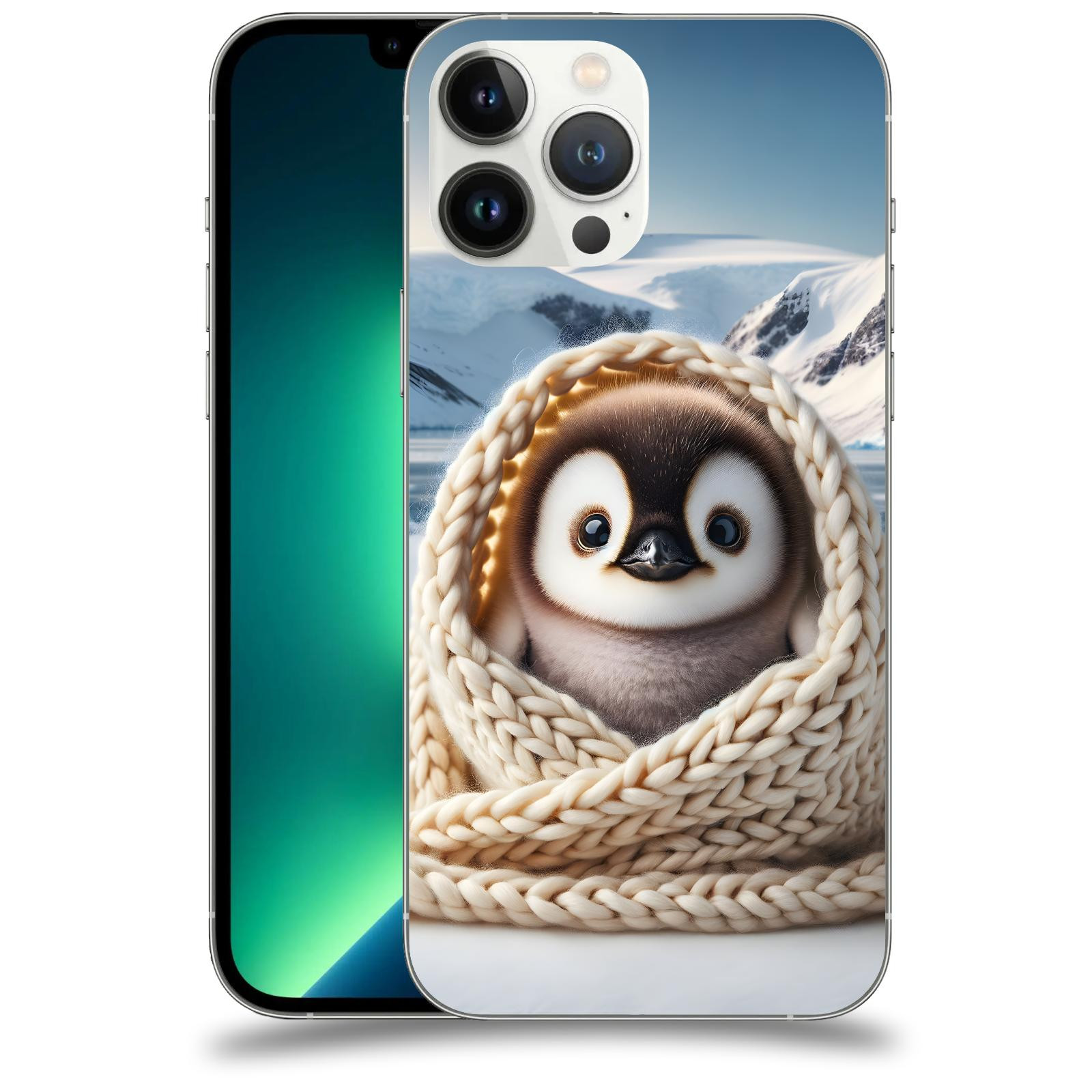 ACOVER Kryt na mobil Apple iPhone 13 Pro Max - Tučňák