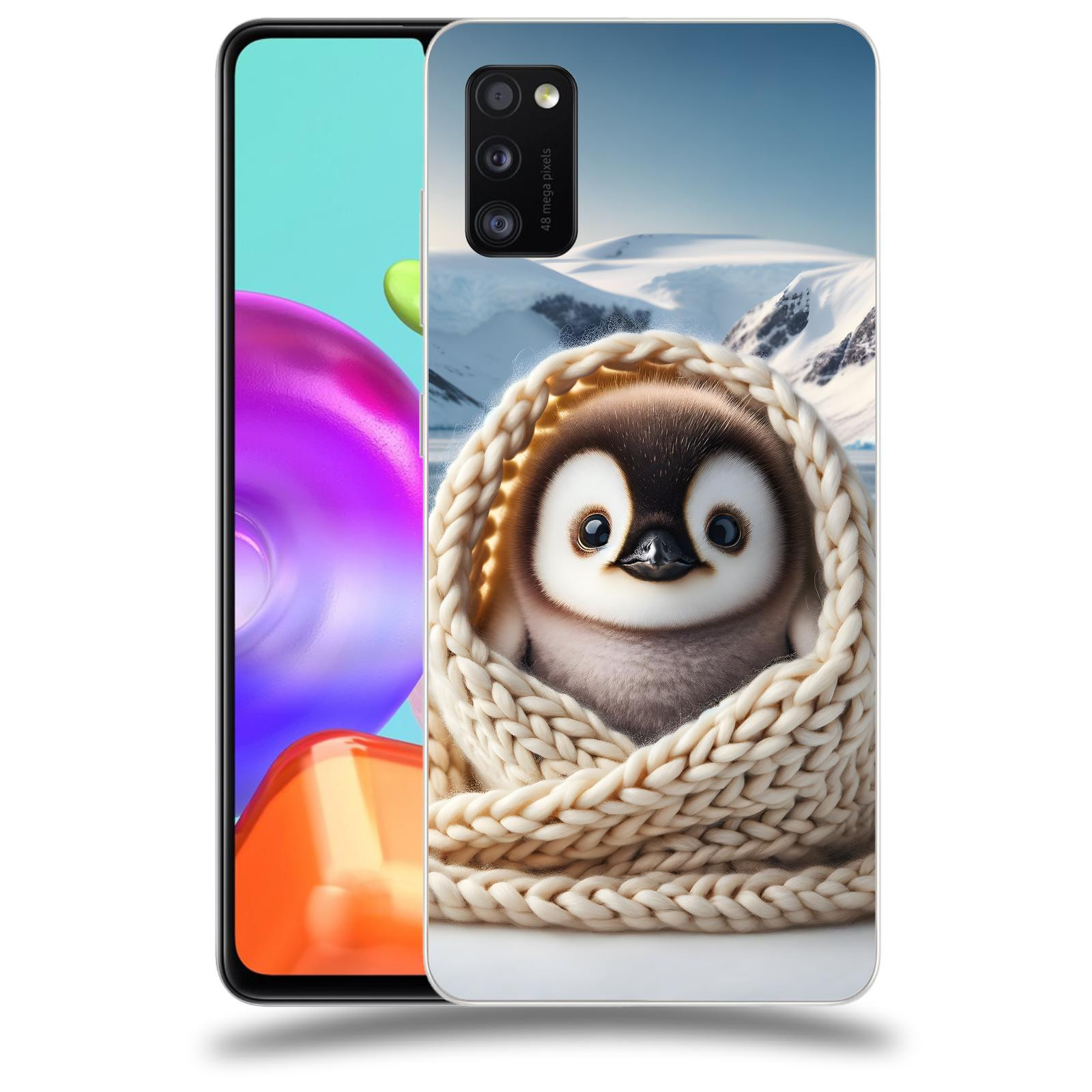 ACOVER Kryt na mobil Samsung Galaxy A41 A415F - Tučňák