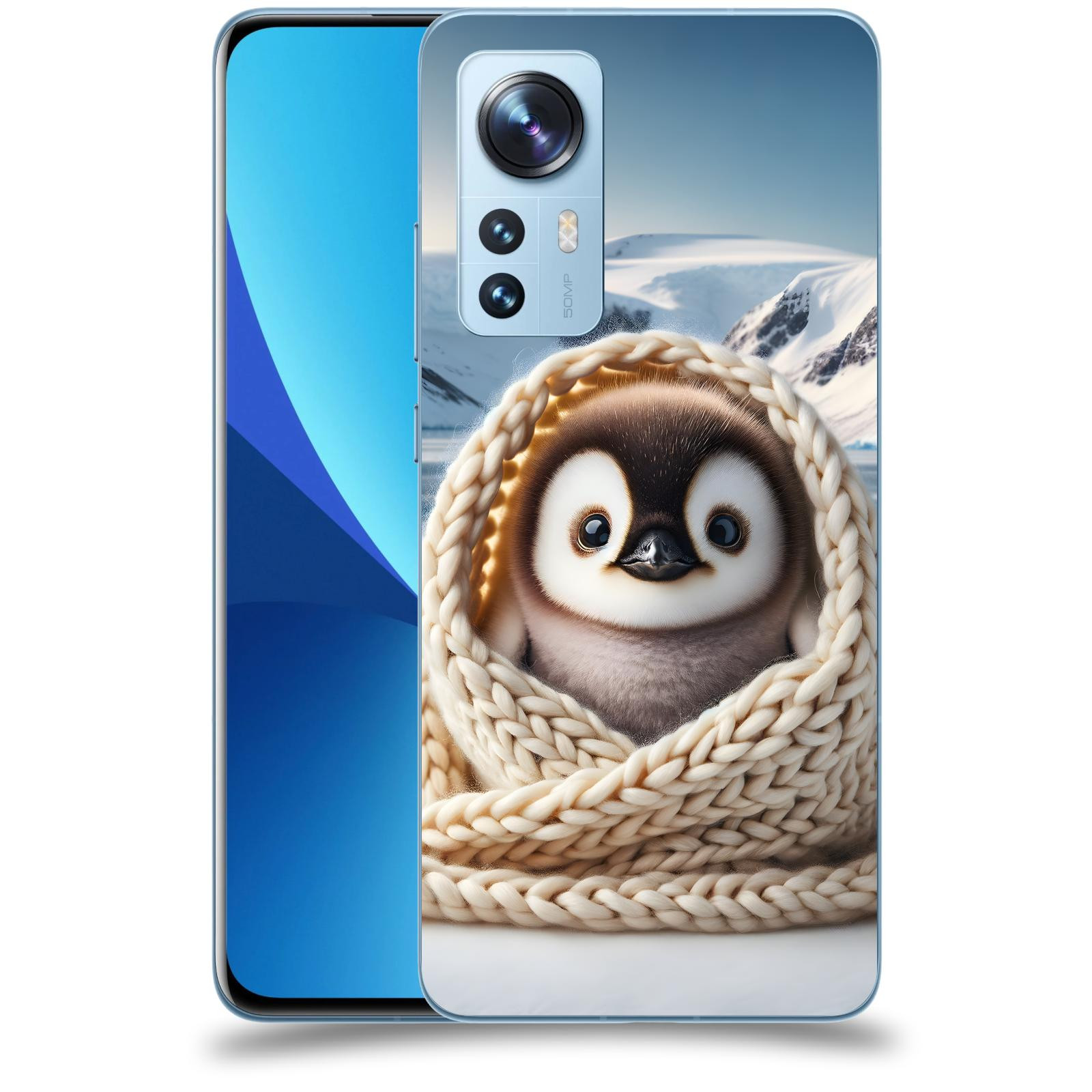 ACOVER Kryt na mobil Xiaomi 12X - Tučňák