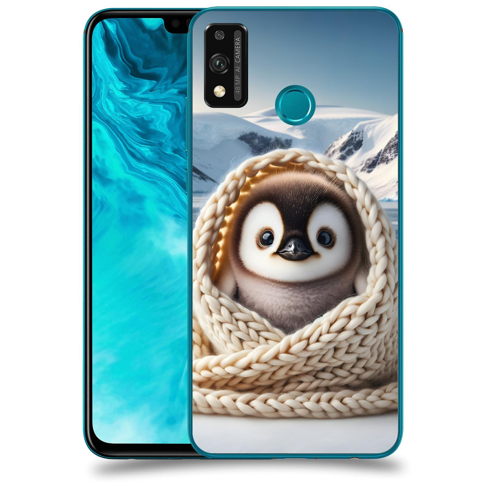 ACOVER Kryt na mobil Honor 9X Lite - Tučňák