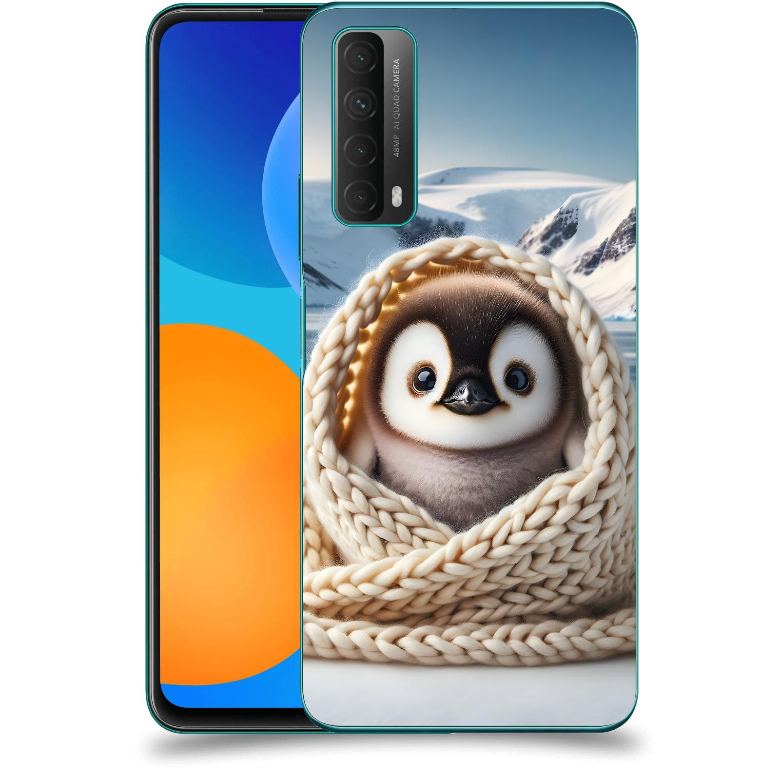 ACOVER Kryt na mobil Huawei P Smart 2021 - Tučňák