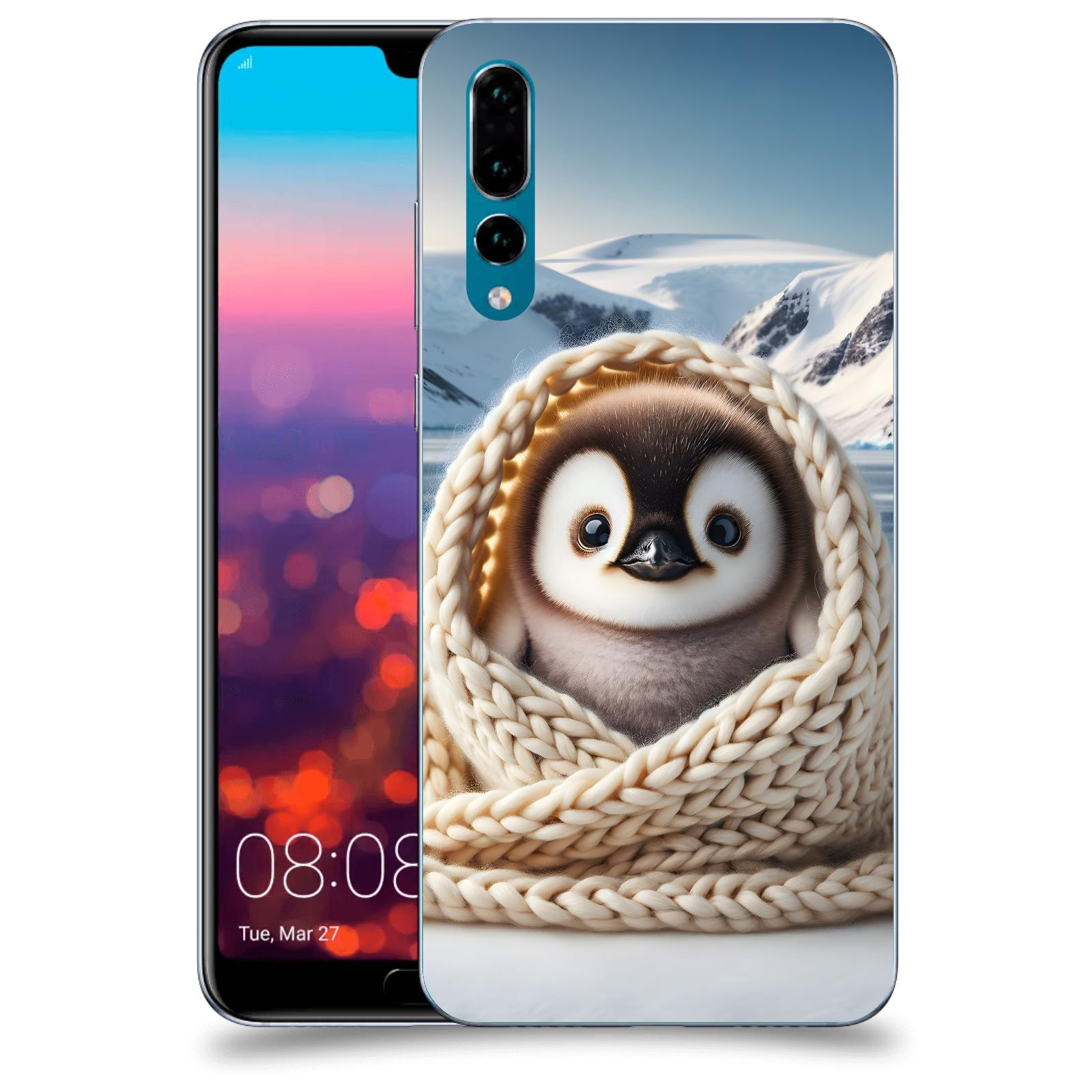 ACOVER Kryt na mobil Huawei P20 Pro - Tučňák