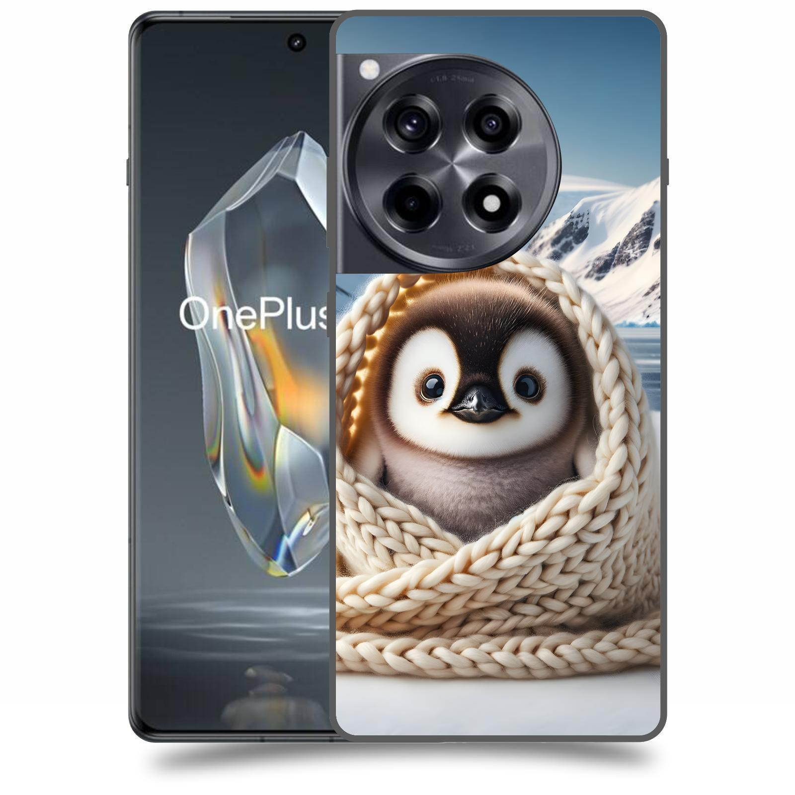 ACOVER Kryt na mobil OnePlus 12 - Tučňák