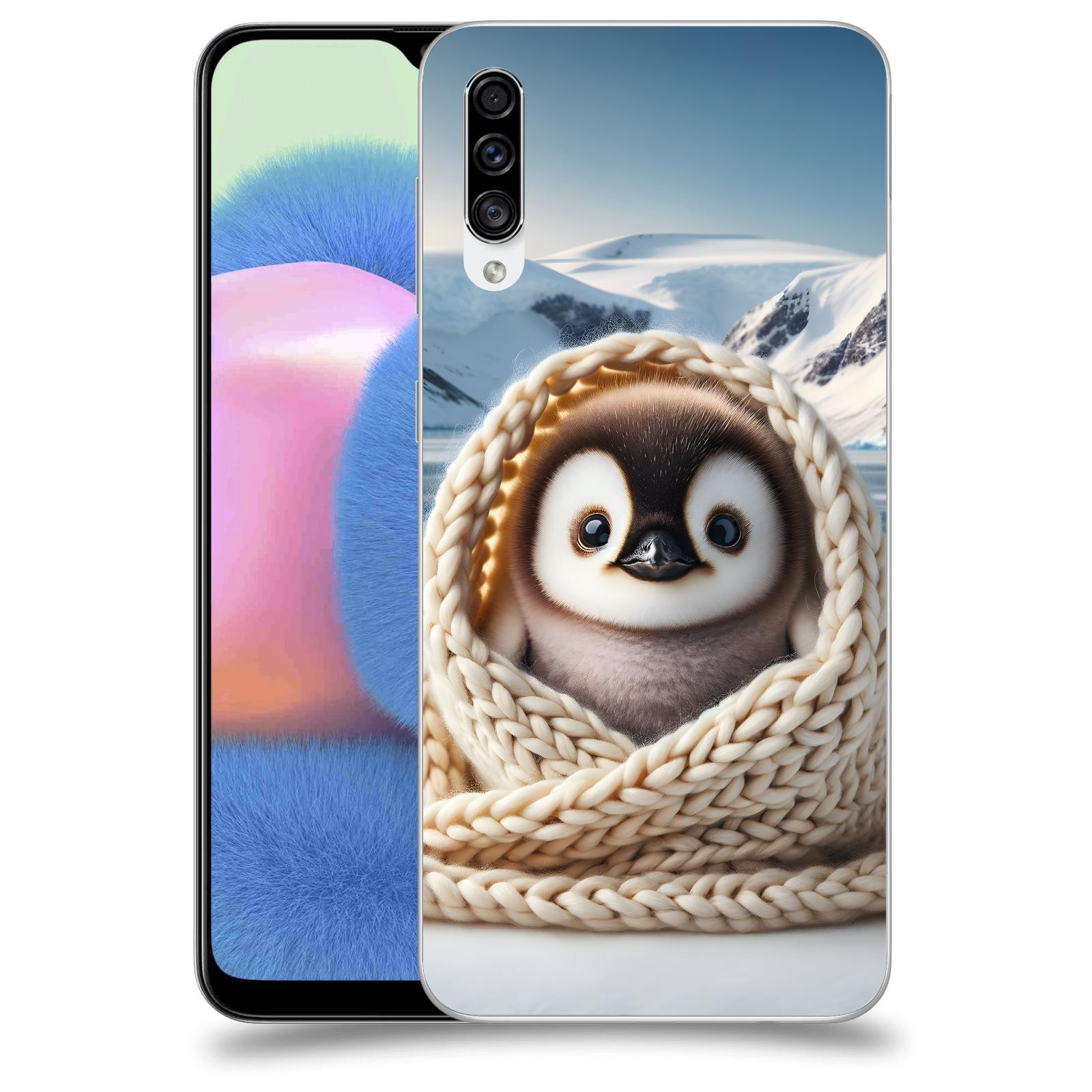 ACOVER Kryt na mobil Samsung Galaxy A30s A307F - Tučňák