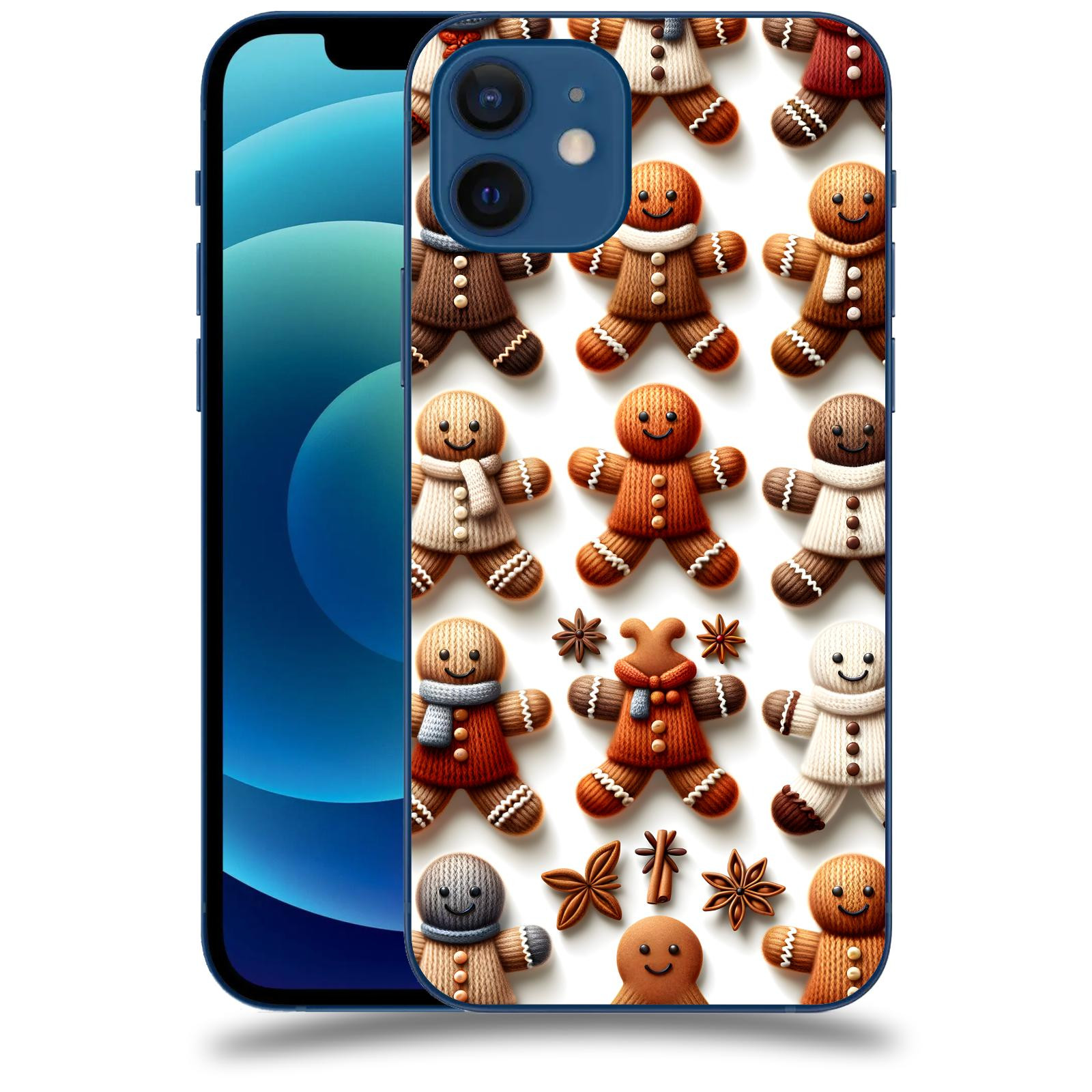 ACOVER Kryt na mobil Apple iPhone 12 - Perníčky 2