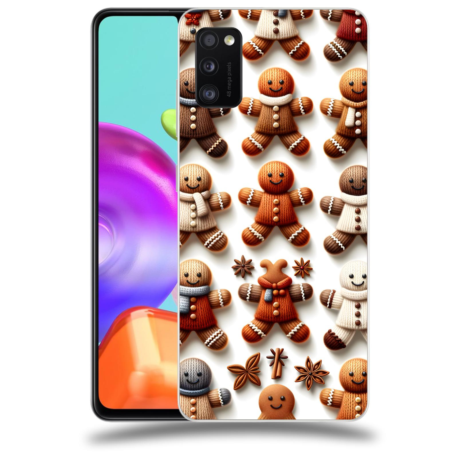 ACOVER Kryt na mobil Samsung Galaxy A41 A415F - Perníčky 2