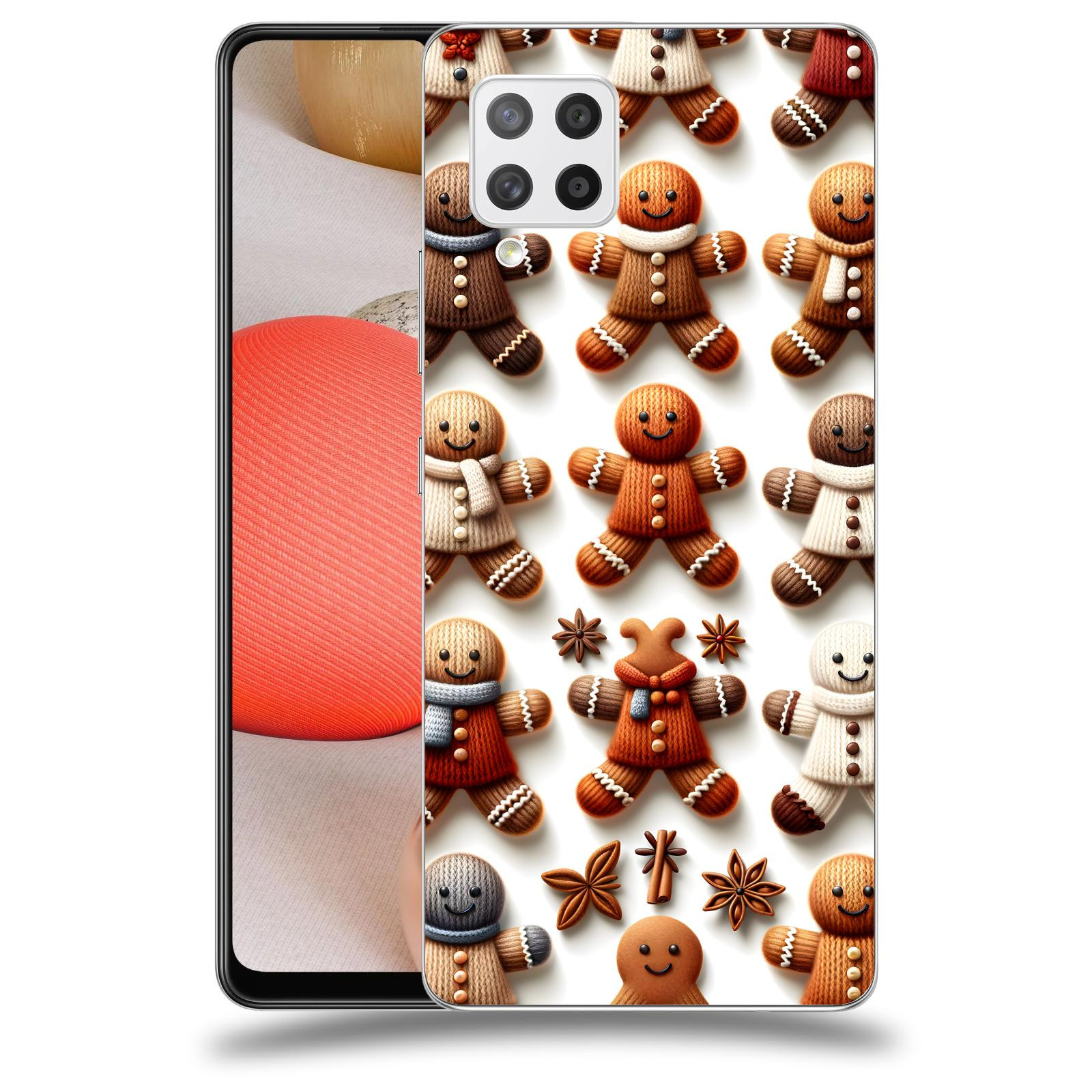 ACOVER Kryt na mobil Samsung Galaxy A42 A426B - Perníčky 2