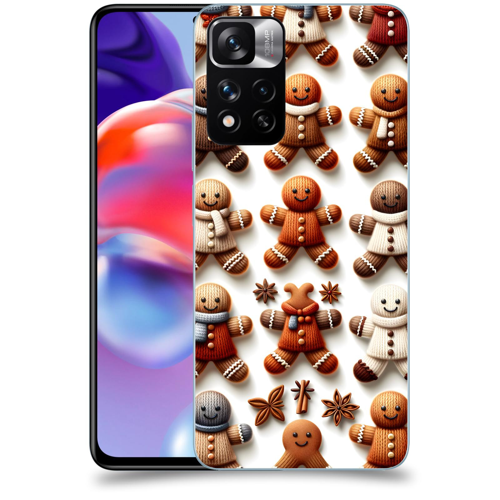 ACOVER Kryt na mobil Xiaomi Redmi Note 11 Pro+ 5G - Perníčky 2