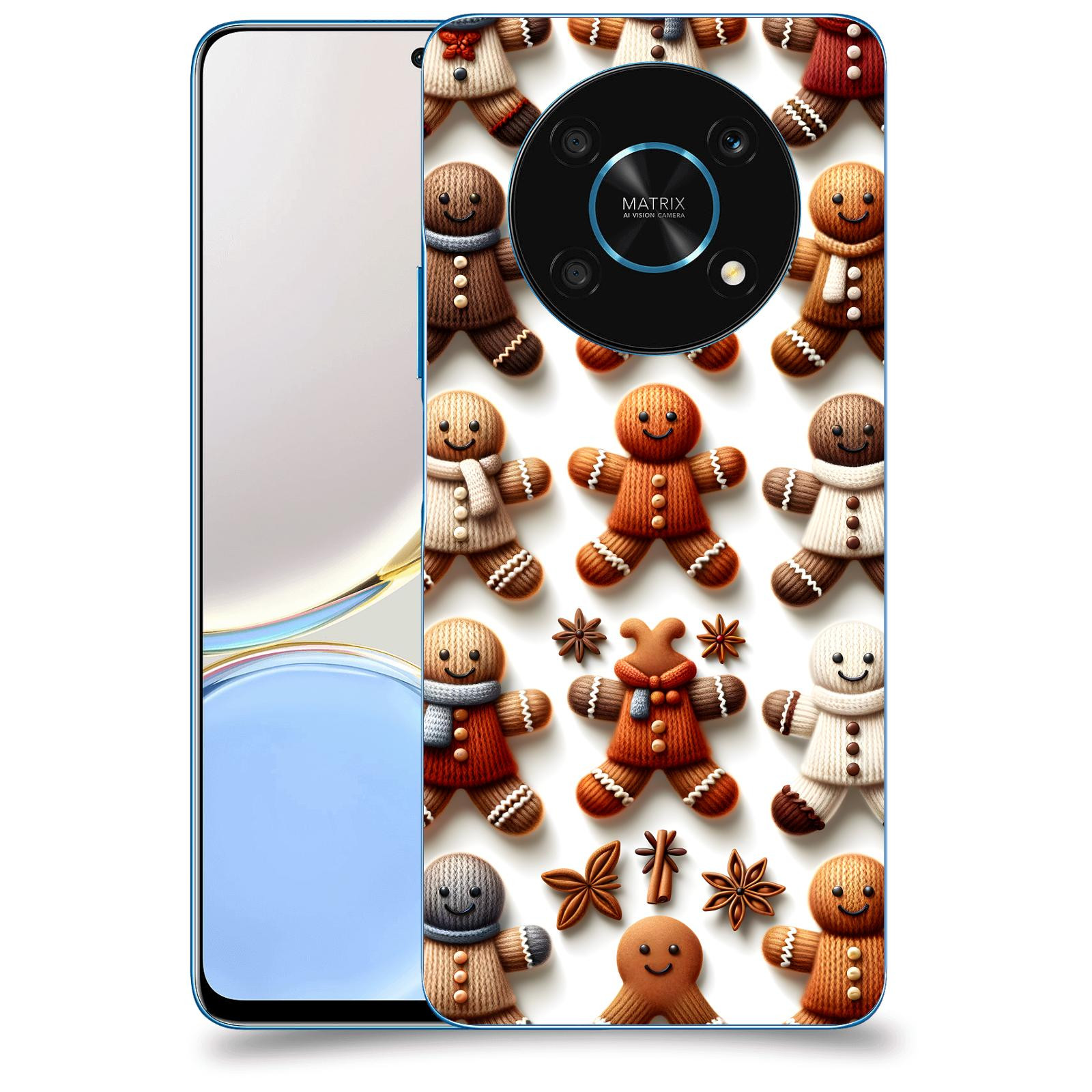 ACOVER Kryt na mobil Honor Magic 4 Lite 5G - Perníčky 2