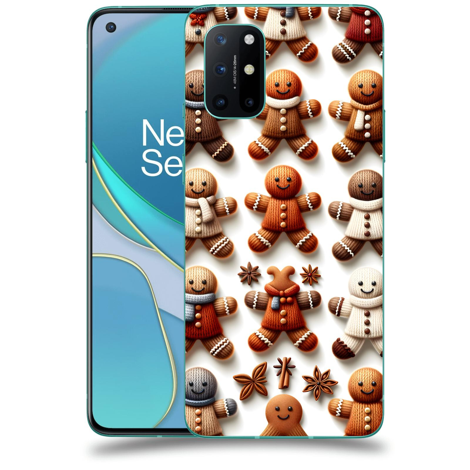 ACOVER Kryt na mobil OnePlus 8T - Perníčky 2