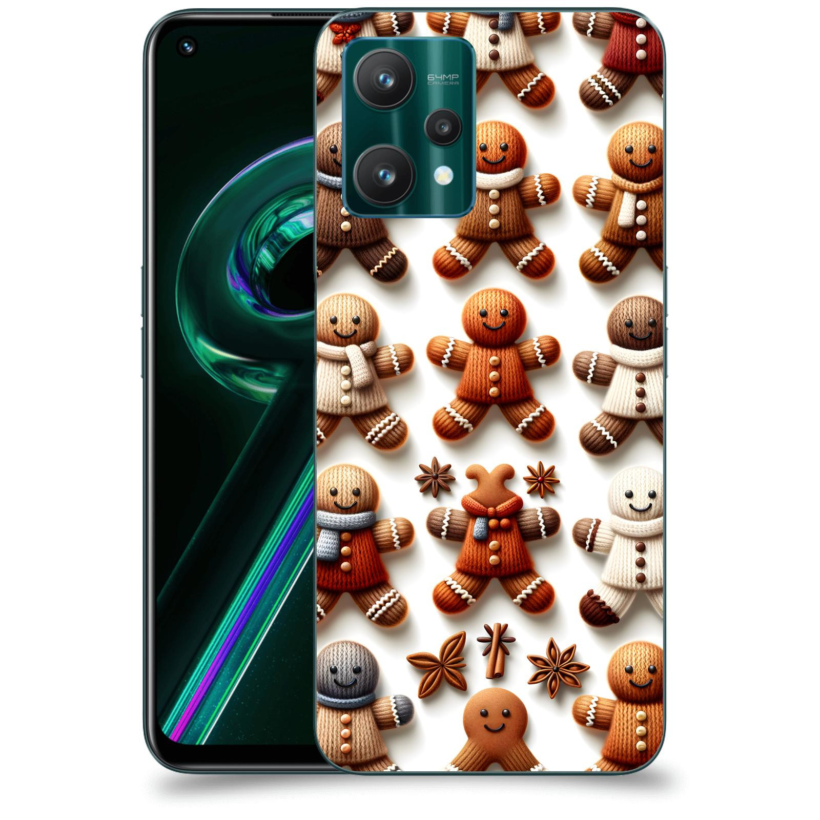 ACOVER Kryt na mobil Realme 9 Pro 5G - Perníčky 2