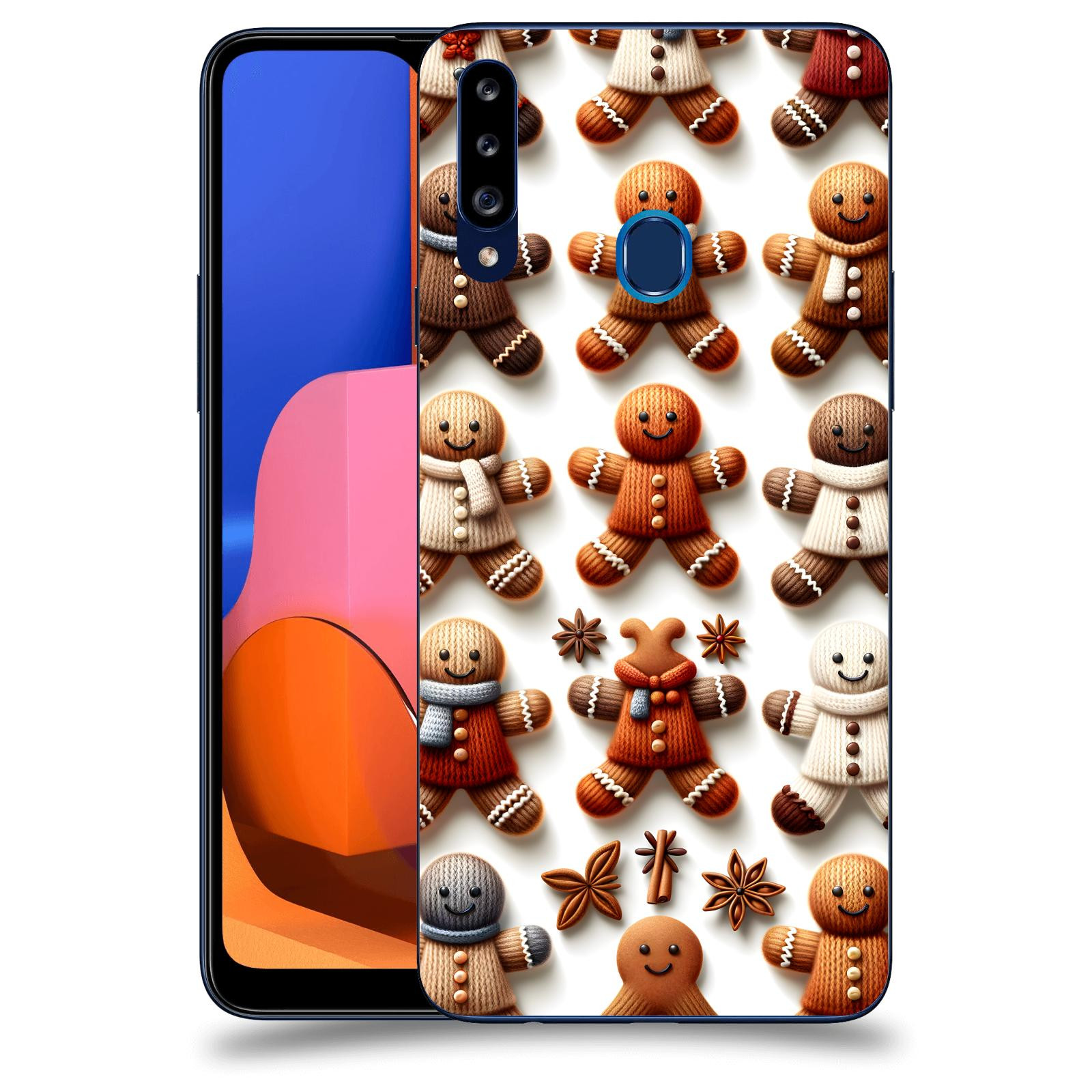 ACOVER Kryt na mobil Samsung Galaxy A20s - Perníčky 2