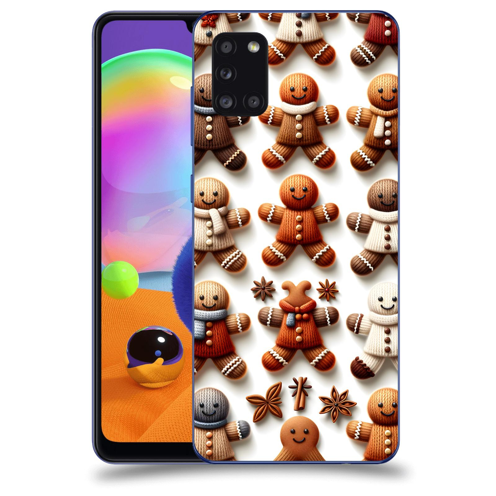 ACOVER Kryt na mobil Samsung Galaxy A31 A315F - Perníčky 2