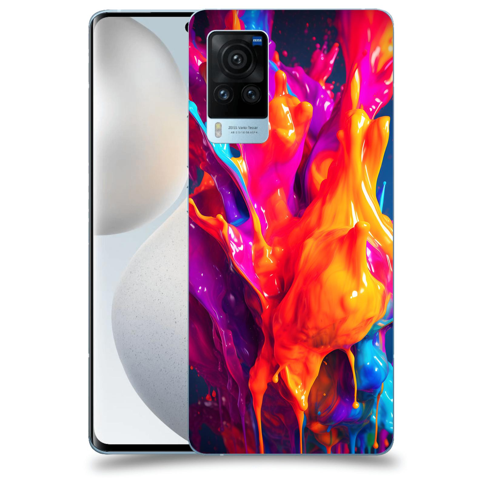 ACOVER Kryt na mobil Vivo X60 Pro 5G - Beautiful Liquid I