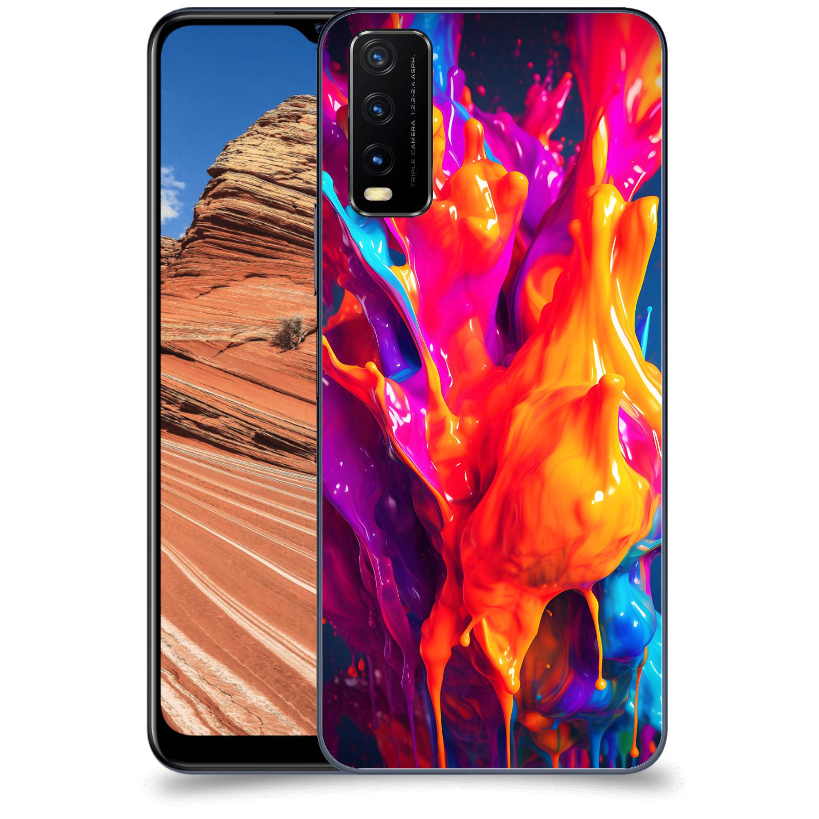 ACOVER Kryt na mobil Vivo Y20s - Beautiful Liquid I