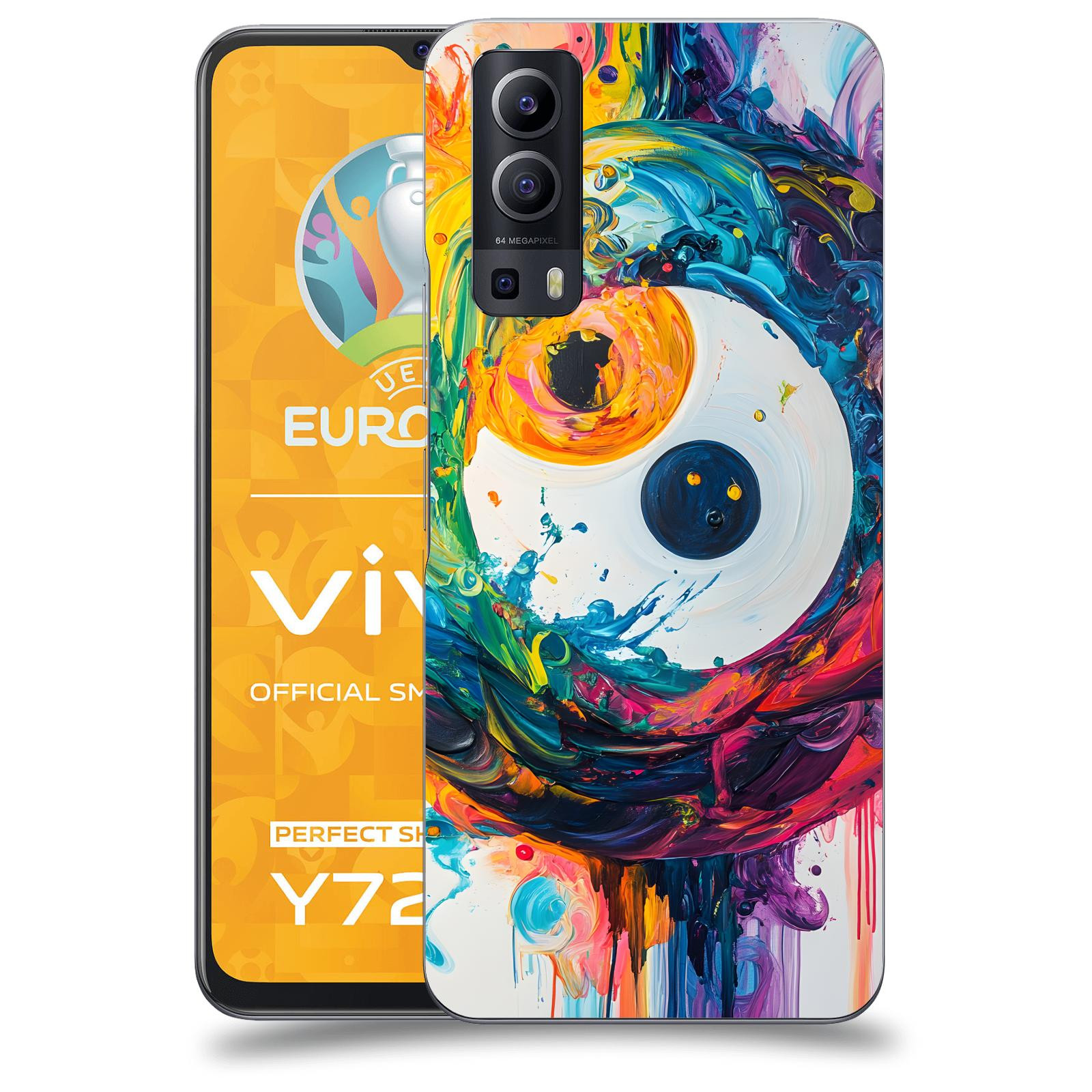ACOVER Kryt na mobil Vivo Y72 5G - Jin Jang