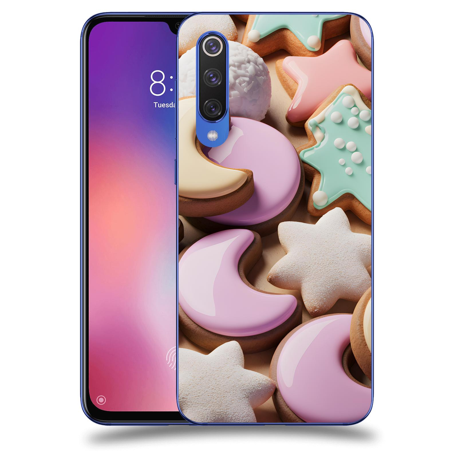 ACOVER Kryt na mobil Xiaomi Mi 9 SE - Vánoční cukroví