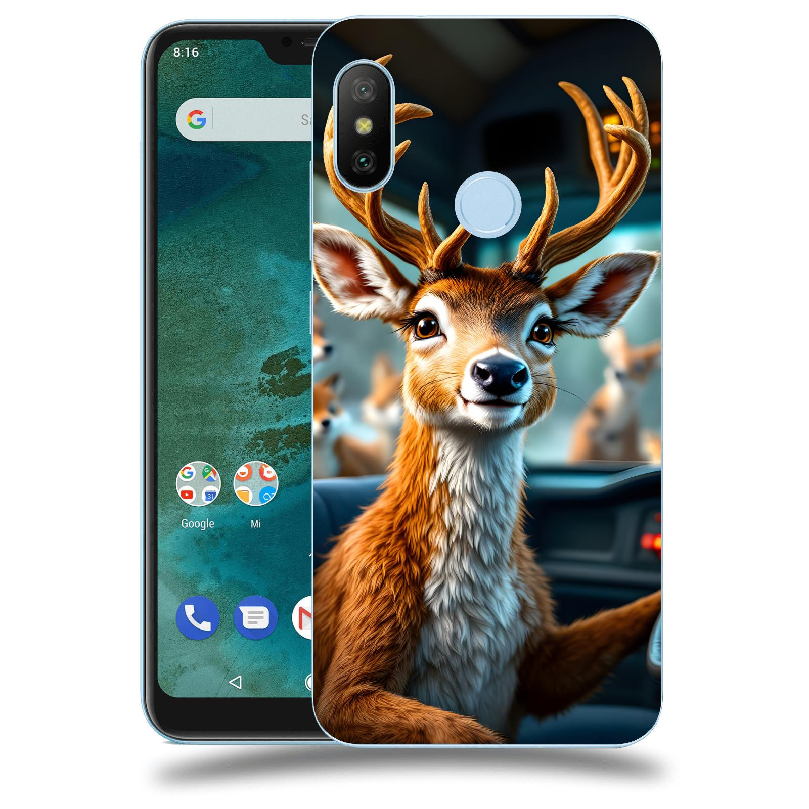 ACOVER Kryt na mobil Xiaomi Mi A2 Lite - Jelen