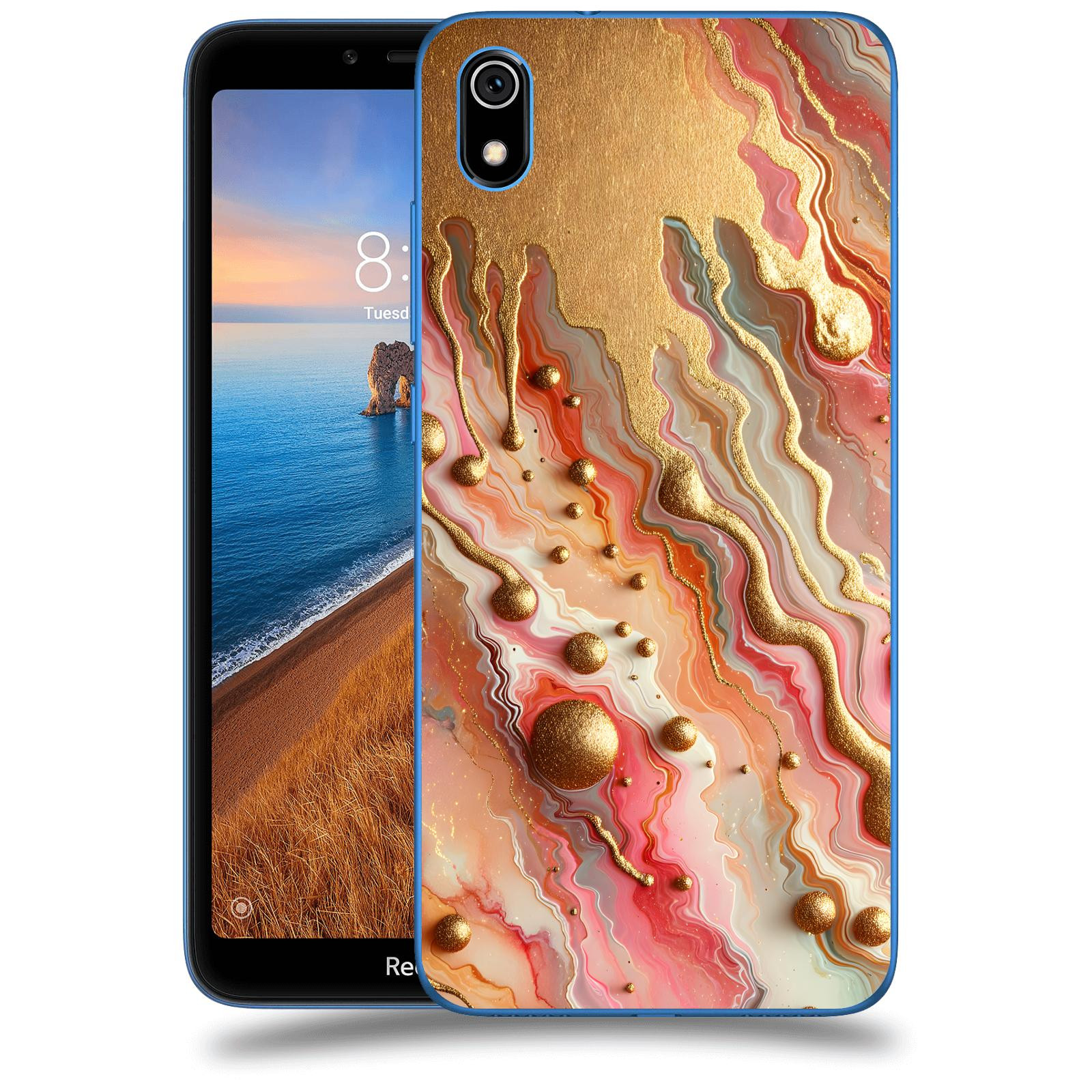 ACOVER Kryt na mobil Xiaomi Redmi 7A - Liquid Gold