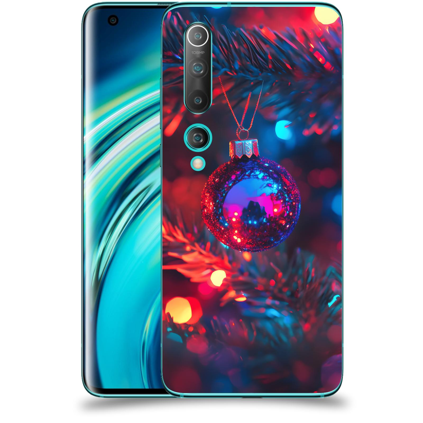 ACOVER Kryt na mobil Xiaomi Mi 10 - Vánoční ozdoba