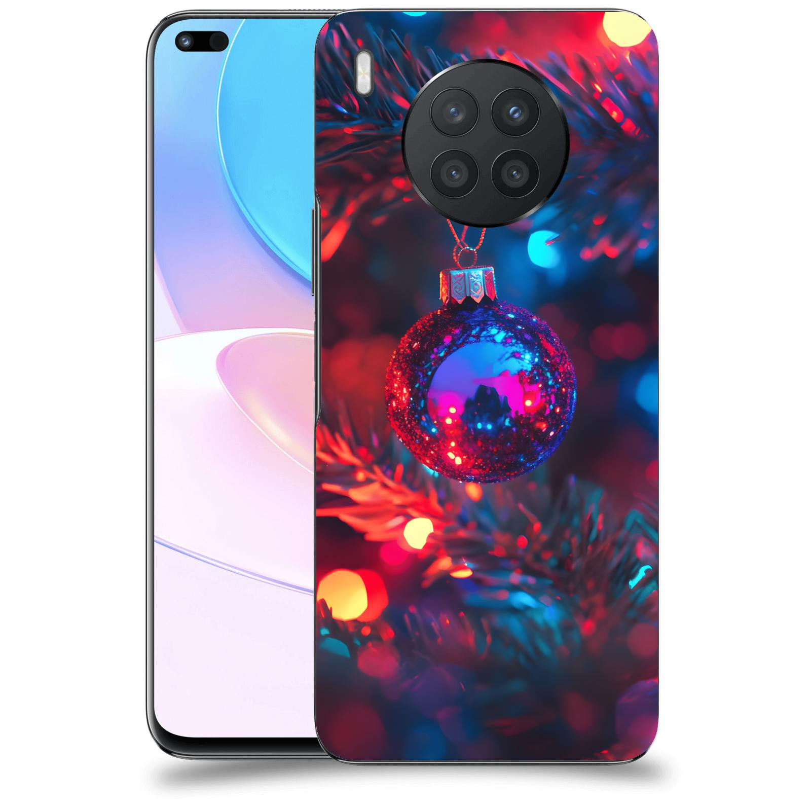 ACOVER Kryt na mobil Honor 50 Lite - Vánoční ozdoba