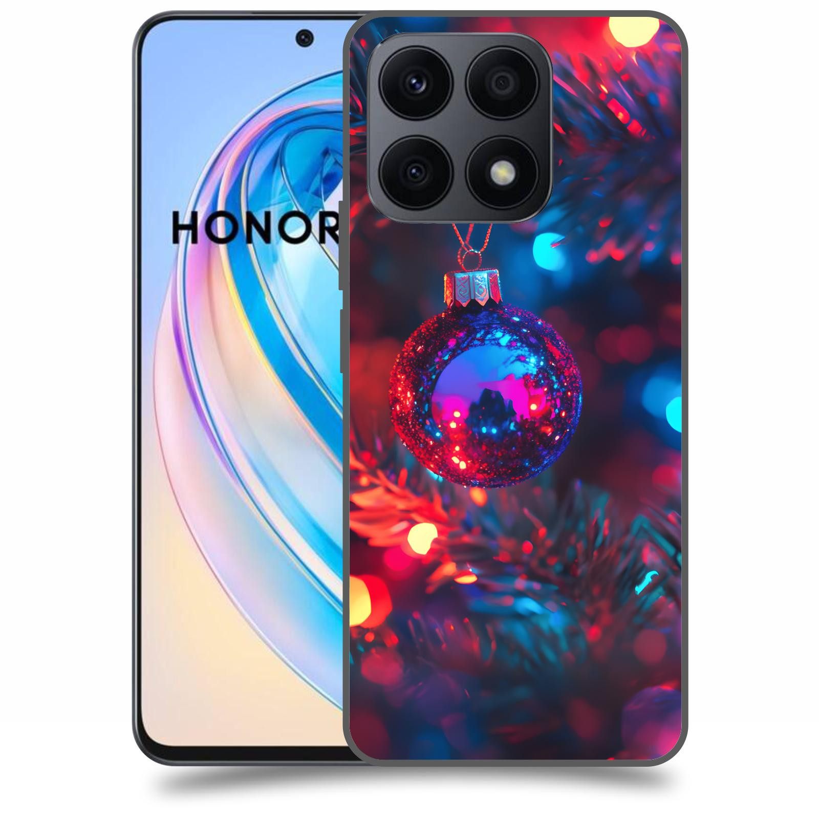 ACOVER Kryt na mobil Honor X8a - Vánoční ozdoba