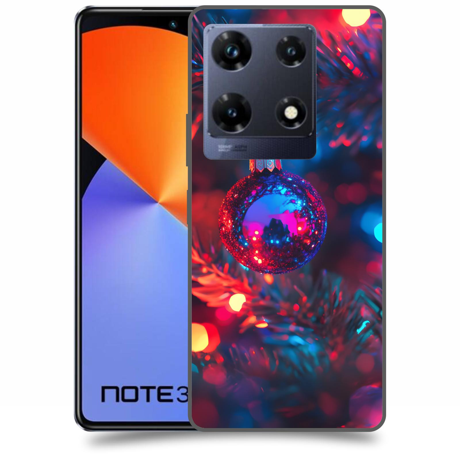 ACOVER Kryt na mobil Infinix Note 30 PRO - Vánoční ozdoba