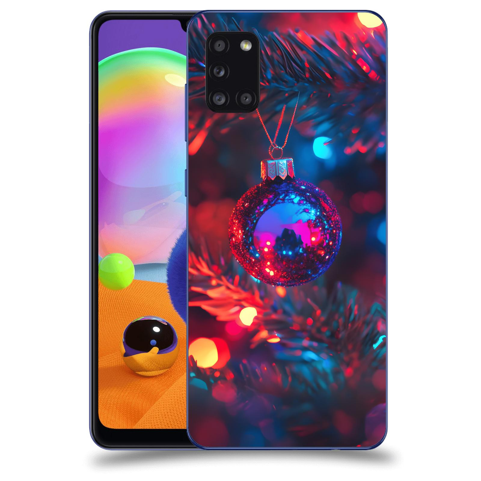 ACOVER Kryt na mobil Samsung Galaxy A31 A315F - Vánoční ozdoba