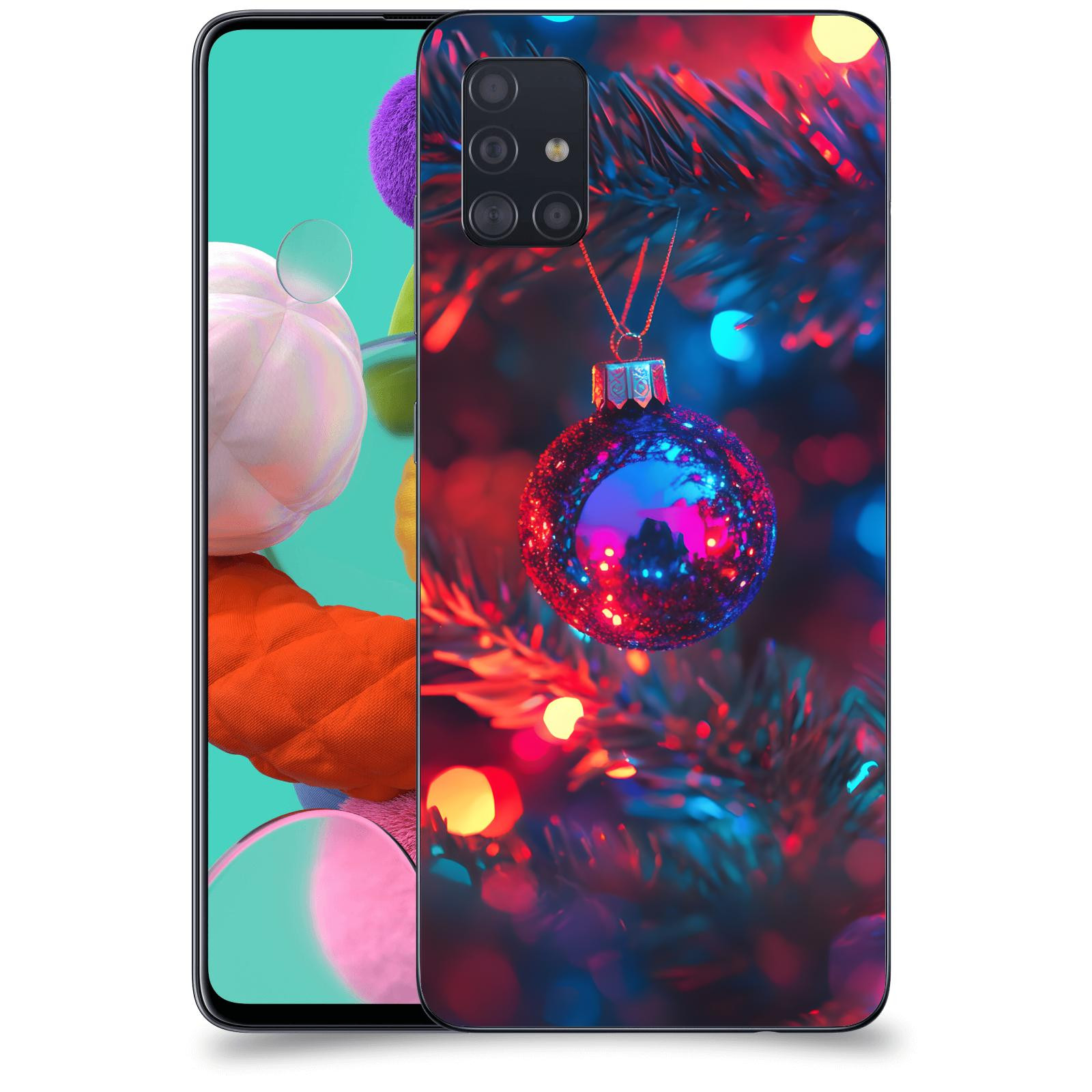 ACOVER Kryt na mobil Samsung Galaxy A51 A515F - Vánoční ozdoba
