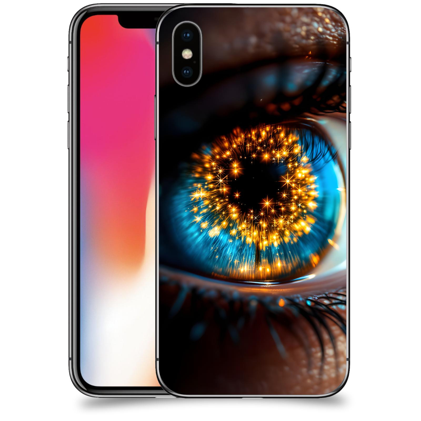 ACOVER Kryt na mobil Apple iPhone X/XS - Sparkle in the eye