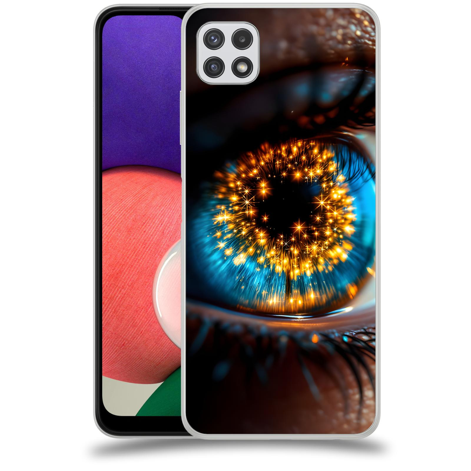 ACOVER Kryt na mobil Samsung Galaxy A22 A225F - Sparkle in the eye