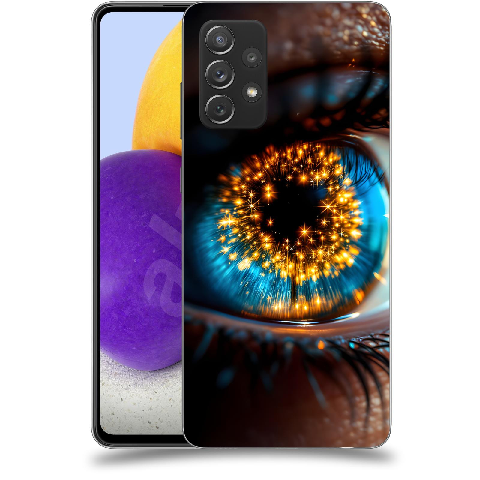 ACOVER Kryt na mobil Samsung Galaxy A72 A725F - Sparkle in the eye