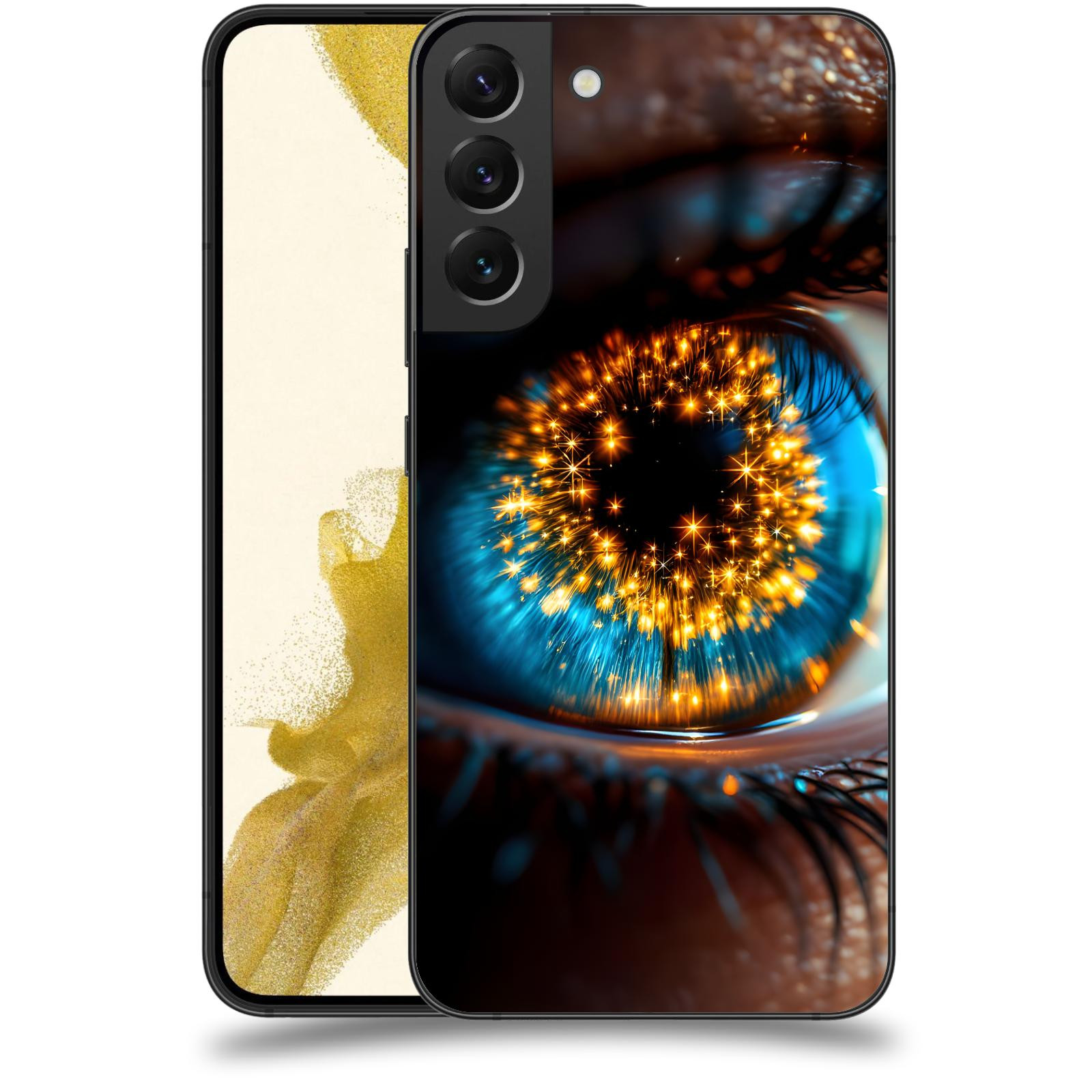 ACOVER Kryt na mobil Samsung Galaxy S22+ 5G - Sparkle in the eye