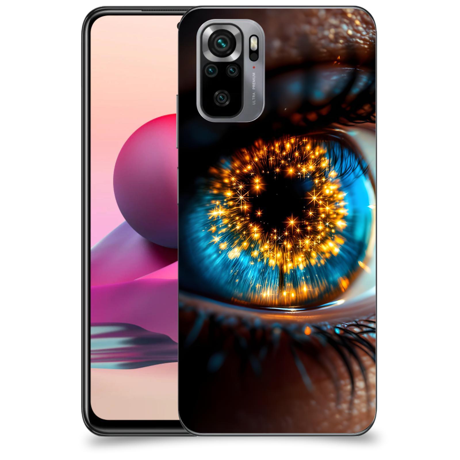 ACOVER Kryt na mobil Xiaomi Redmi Note 10S - Sparkle in the eye